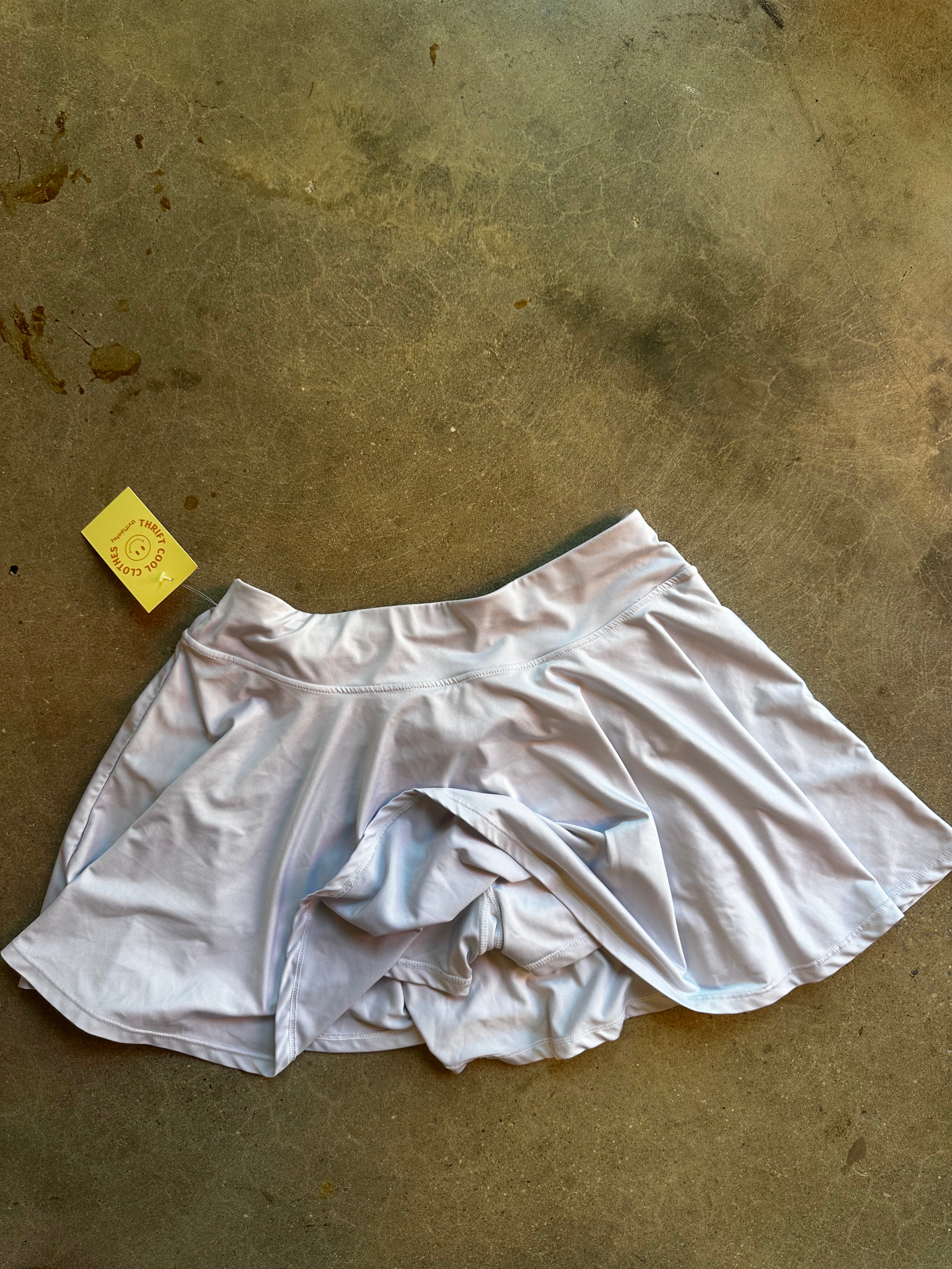 gray  athletic skort, L