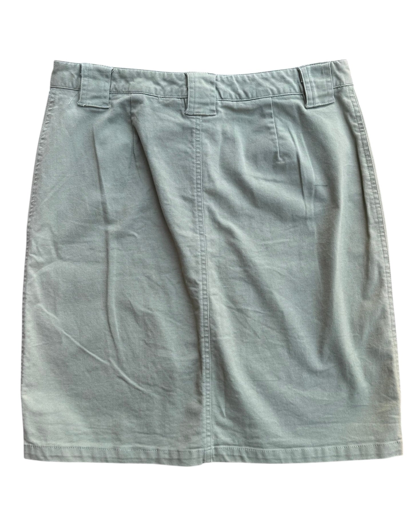 green carolina blues pocket stretchy skirt, 10
