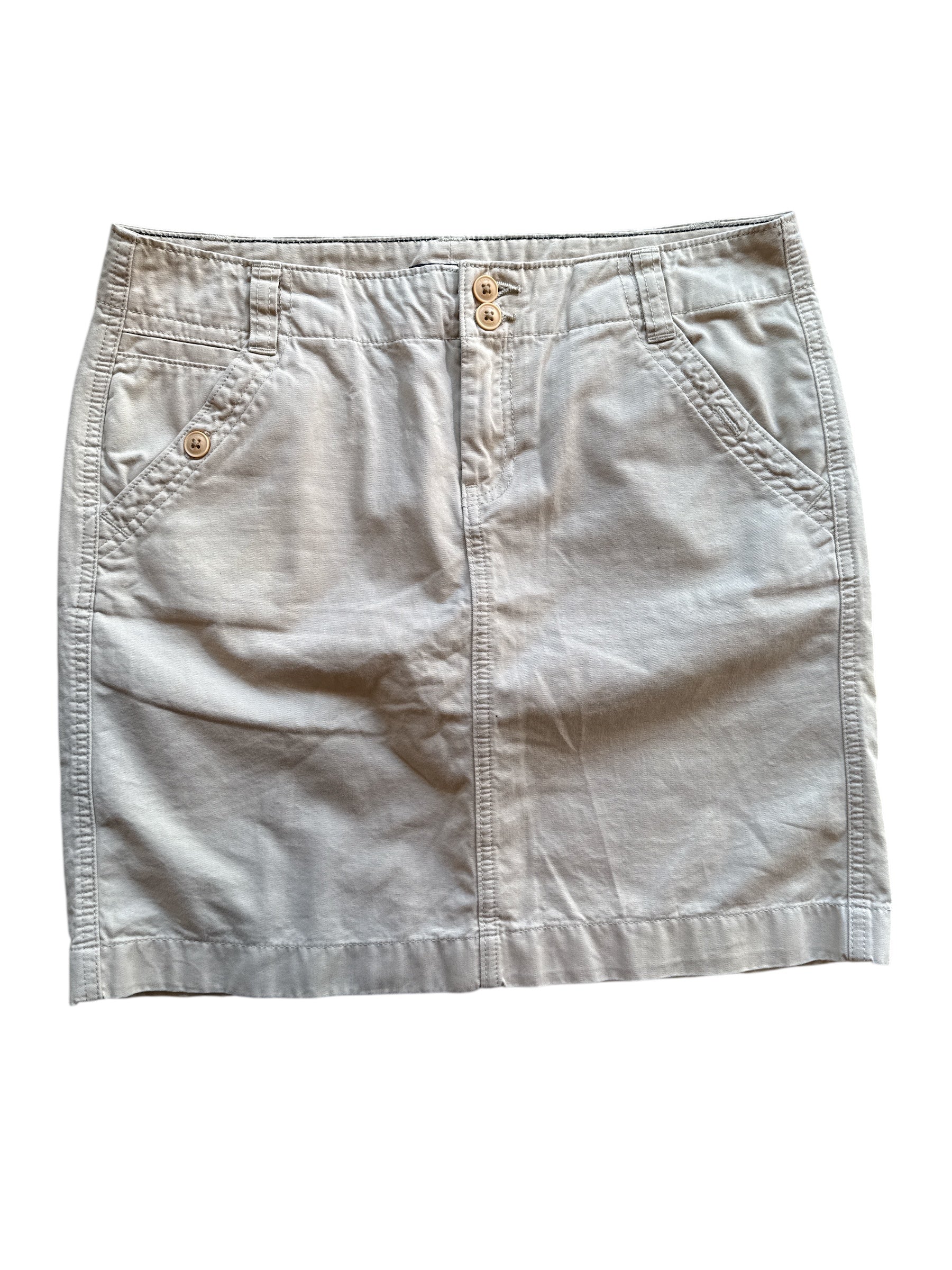 Khaki Tommy hilfiger Mini skirt, 4