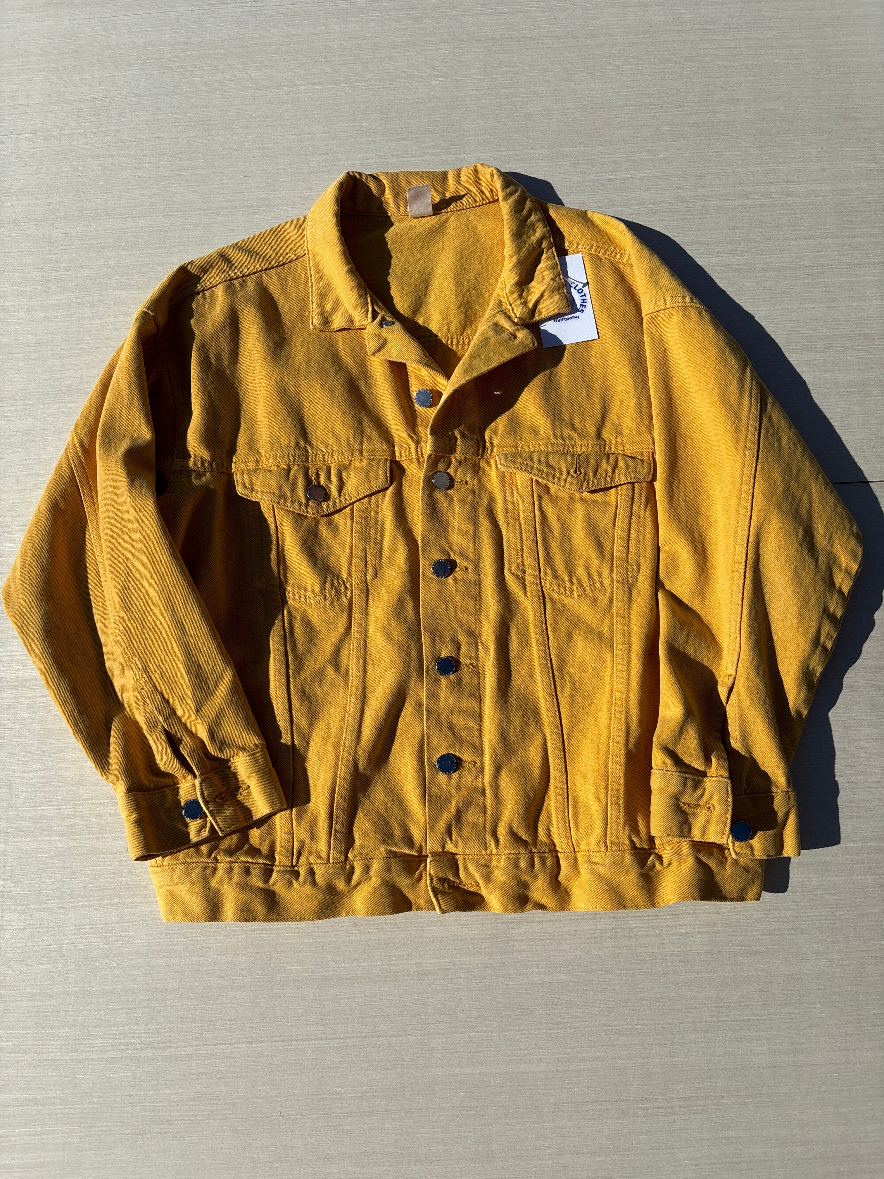 yellow &deniom denim jacket, 8