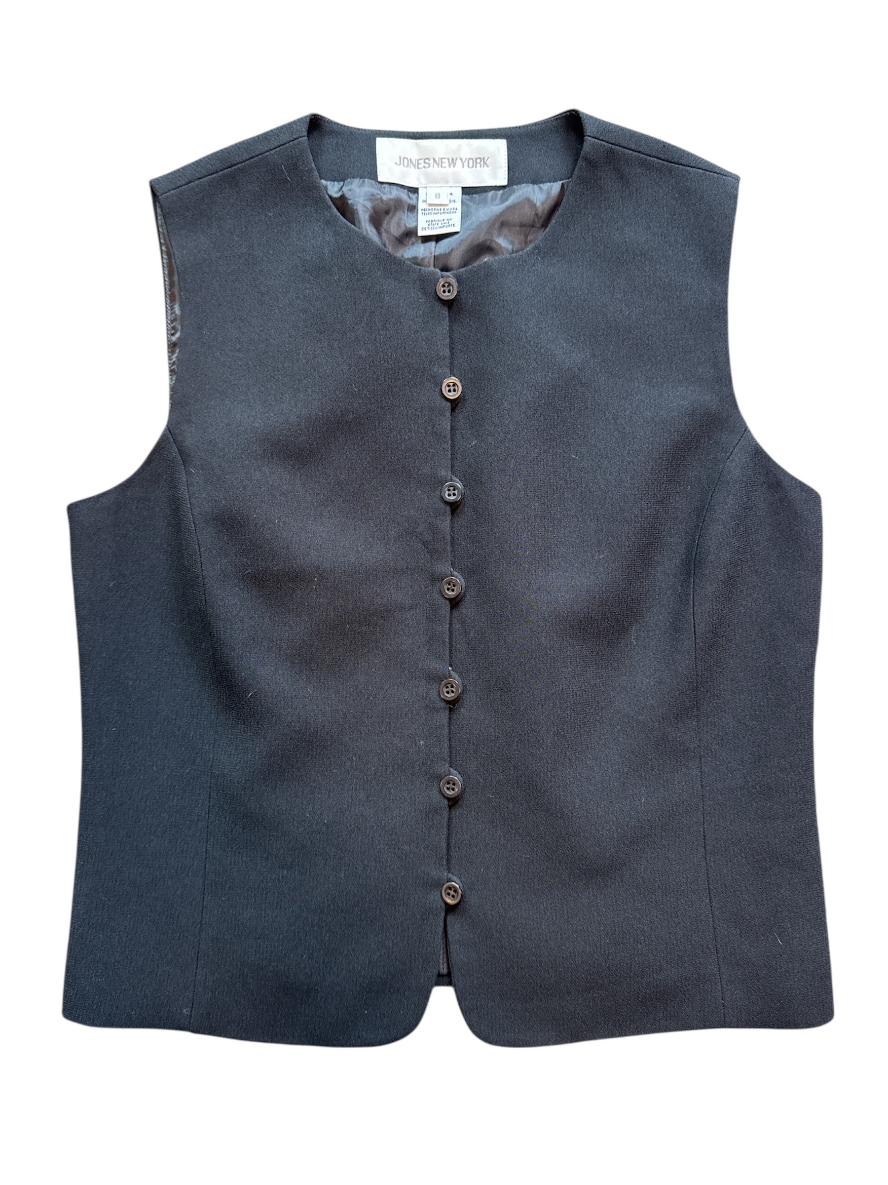 black jones high neck vest, 8