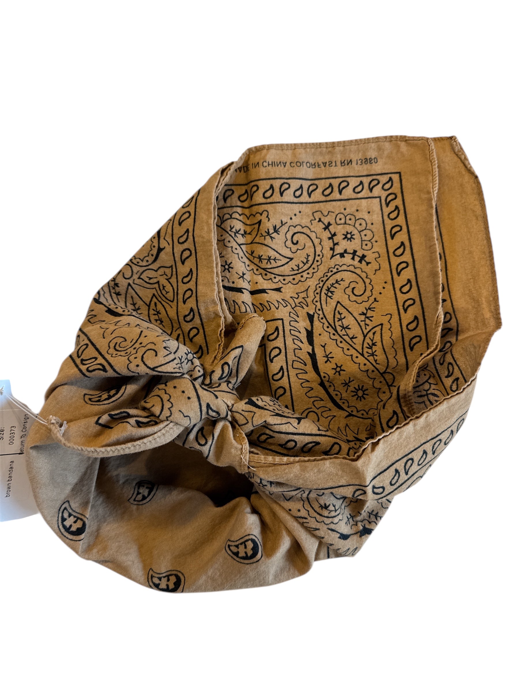 brown bandana