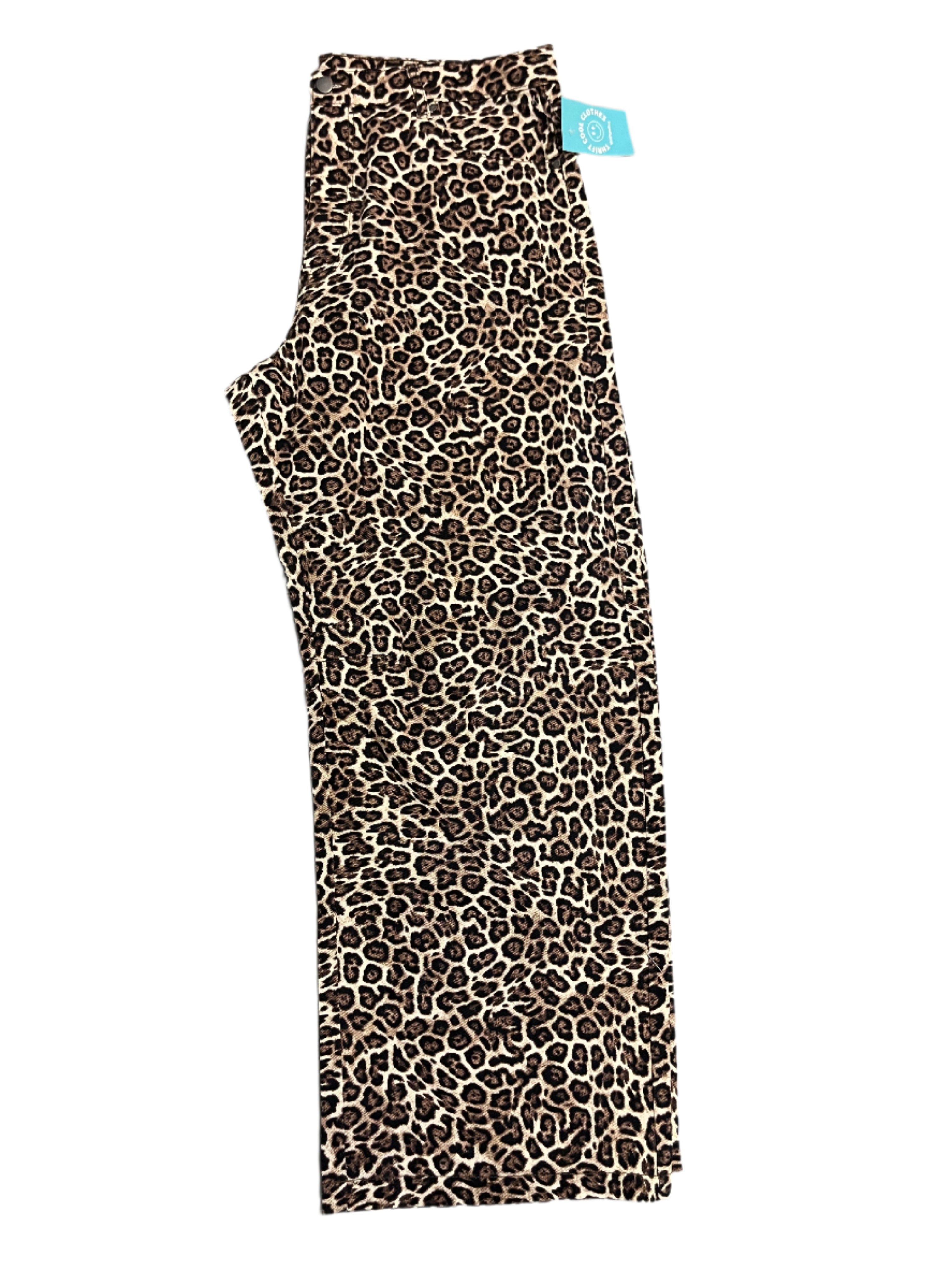 brown no boundaries leopard pants, 20