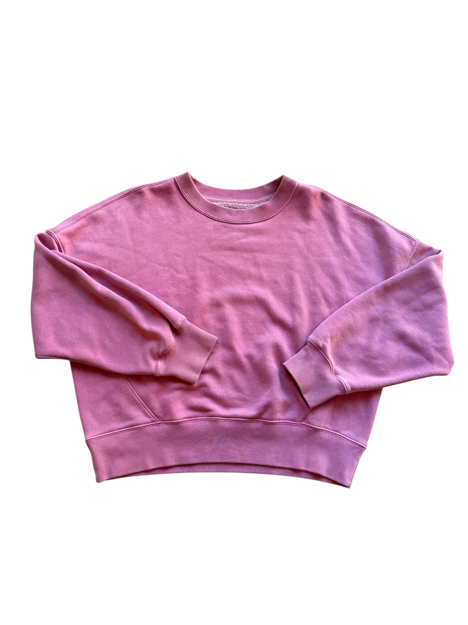 pink Abercrombie pullover, m