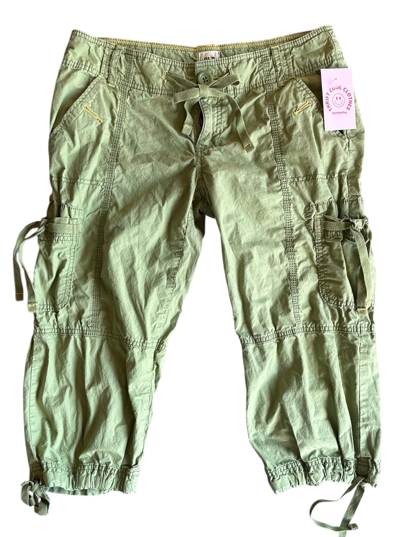 Green Old navy Cargo capris, 8