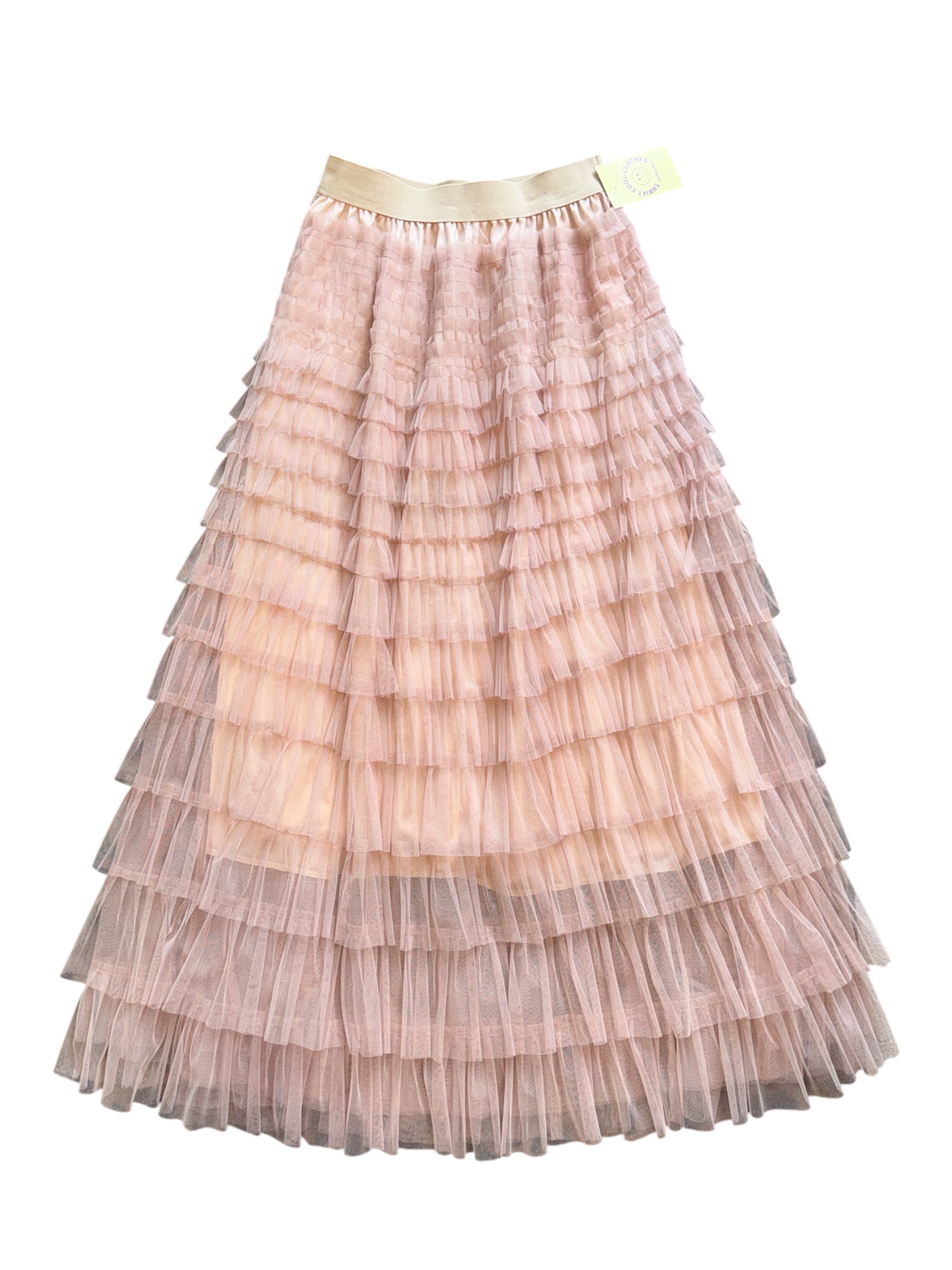 Dusty  Tulle tiered skirt, S