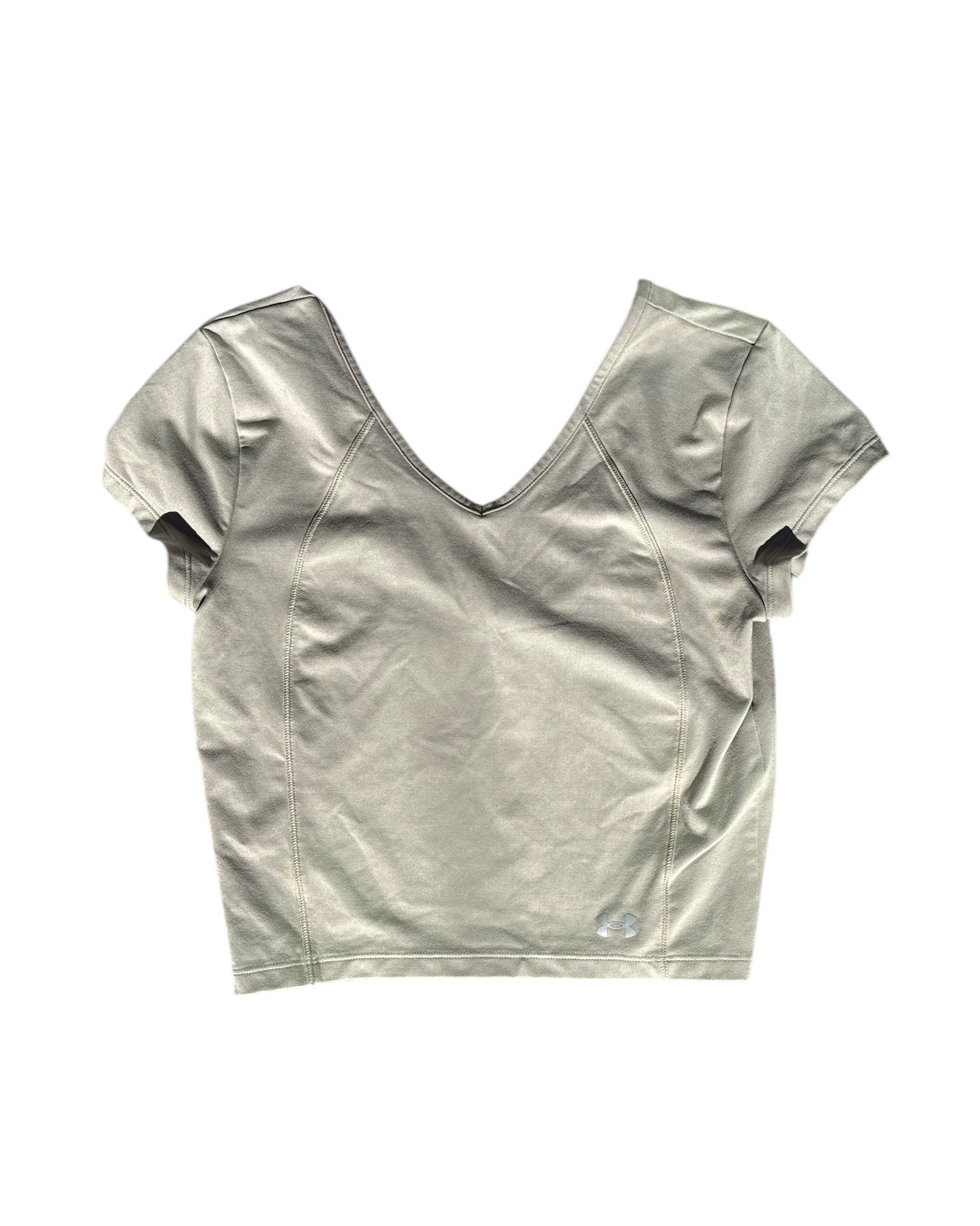 light green reebok basic athletic tee, s