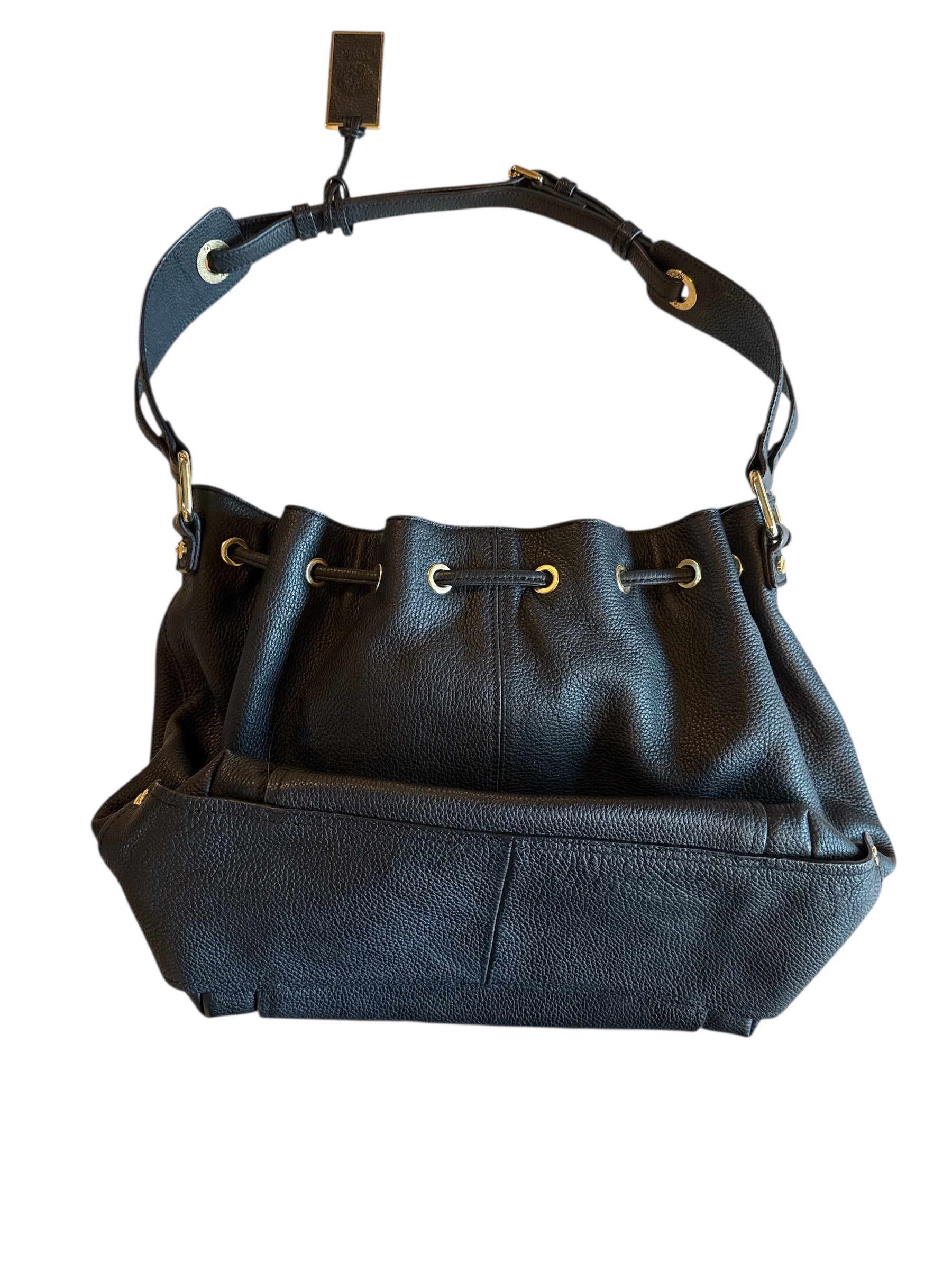 black Vince Camuto leather handbag