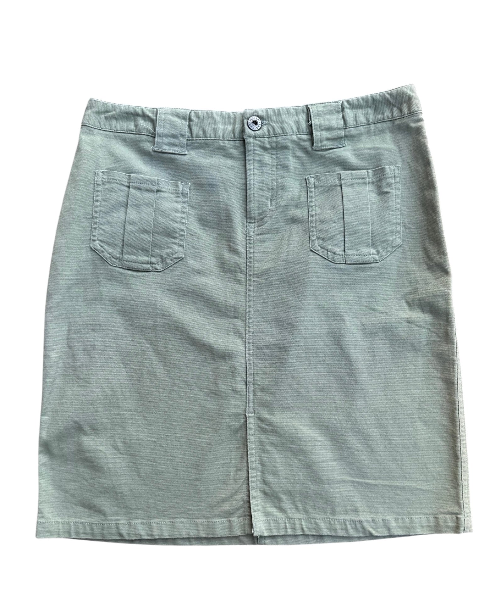 green carolina blues pocket stretchy skirt, 10