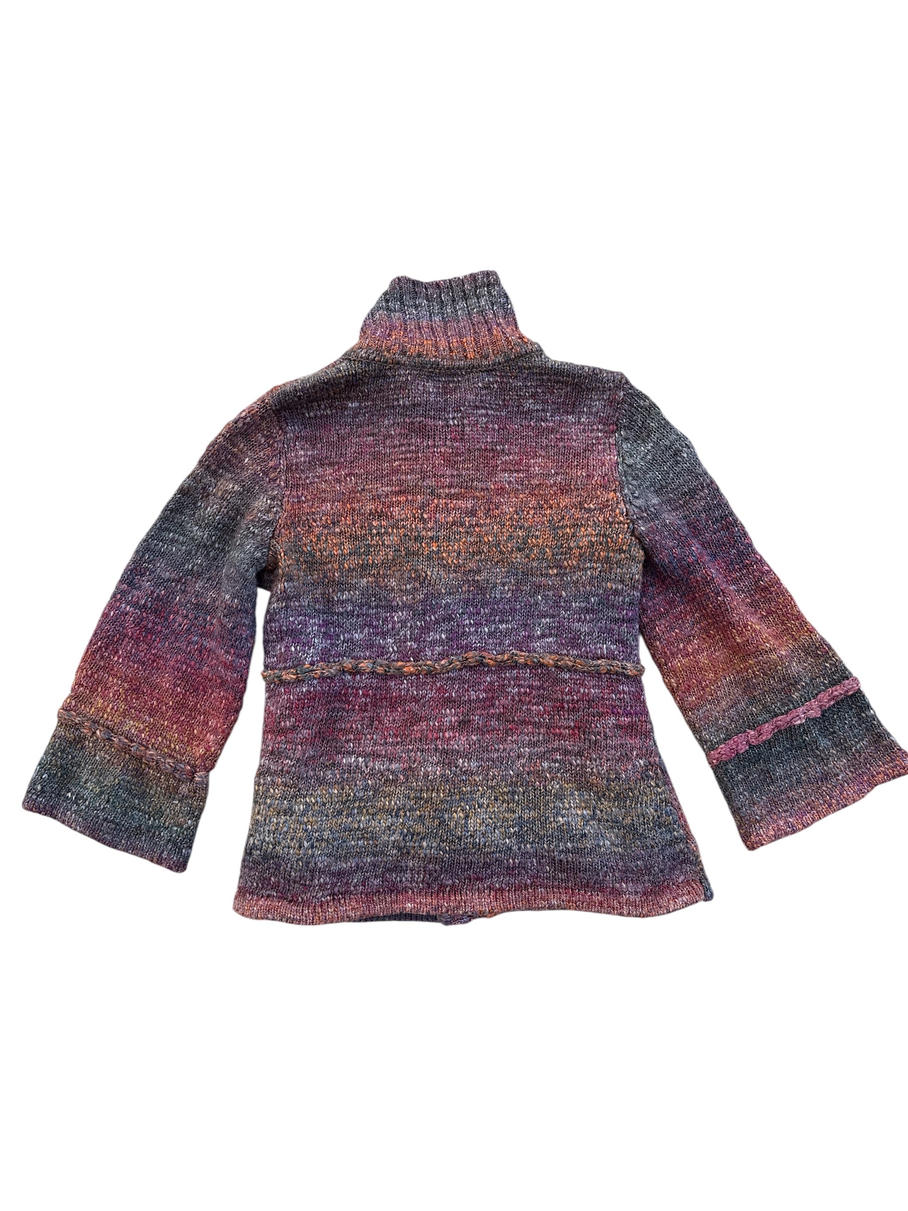 multi christopher banks cardigan brown buttons, M