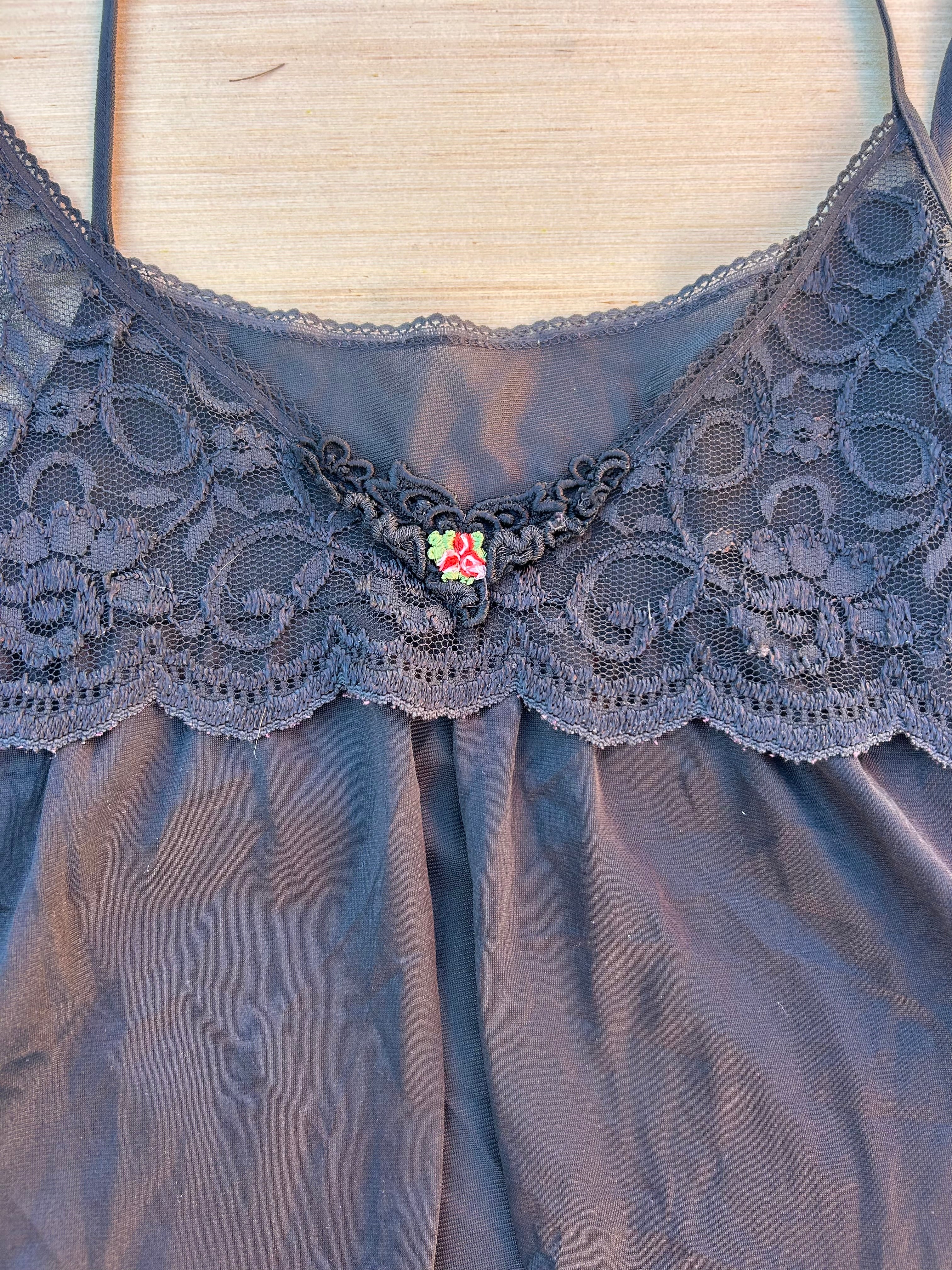 black  Lace tank, 1x