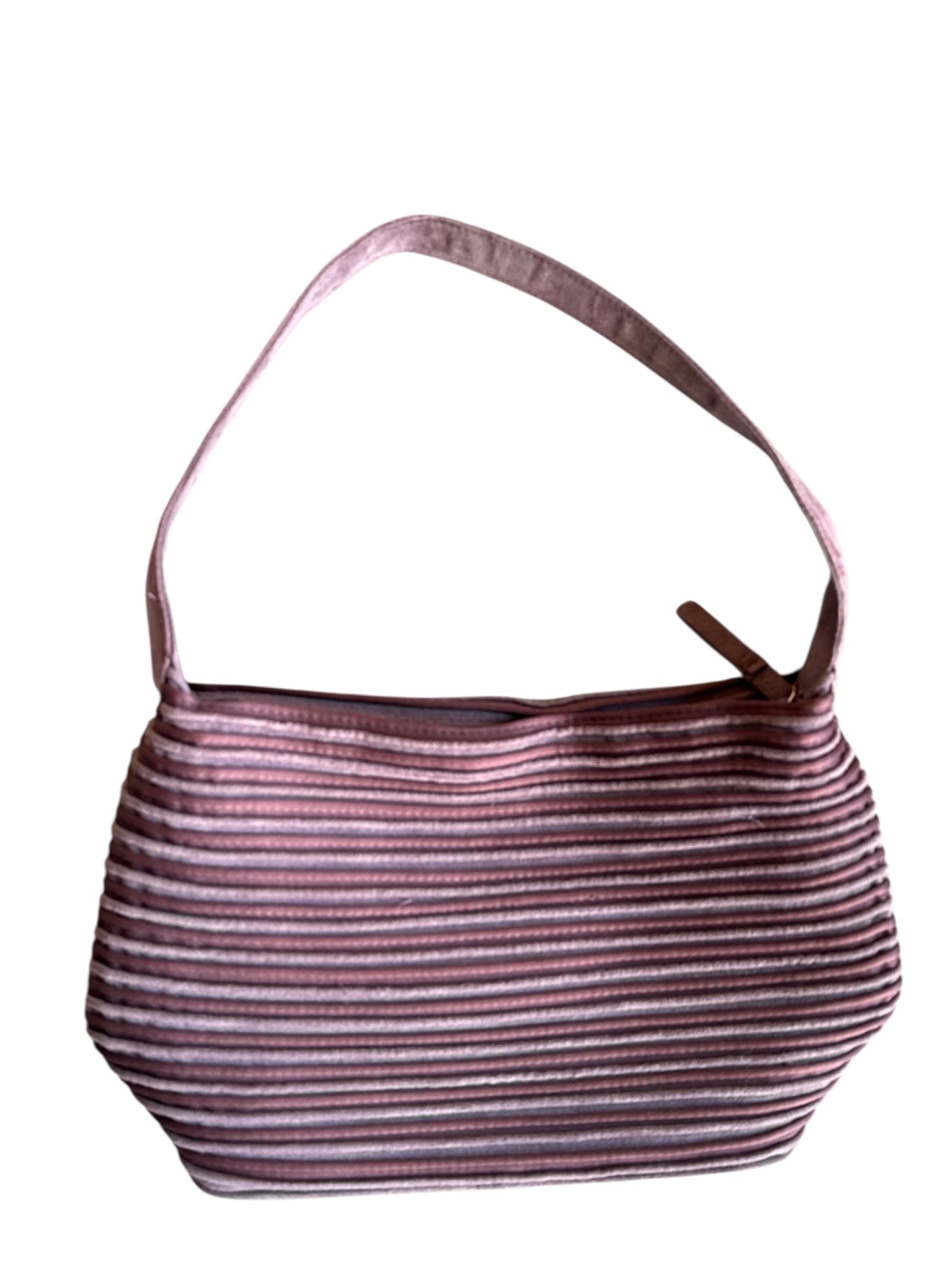 Dusty purple Liz claiborne Ribbed mini purse