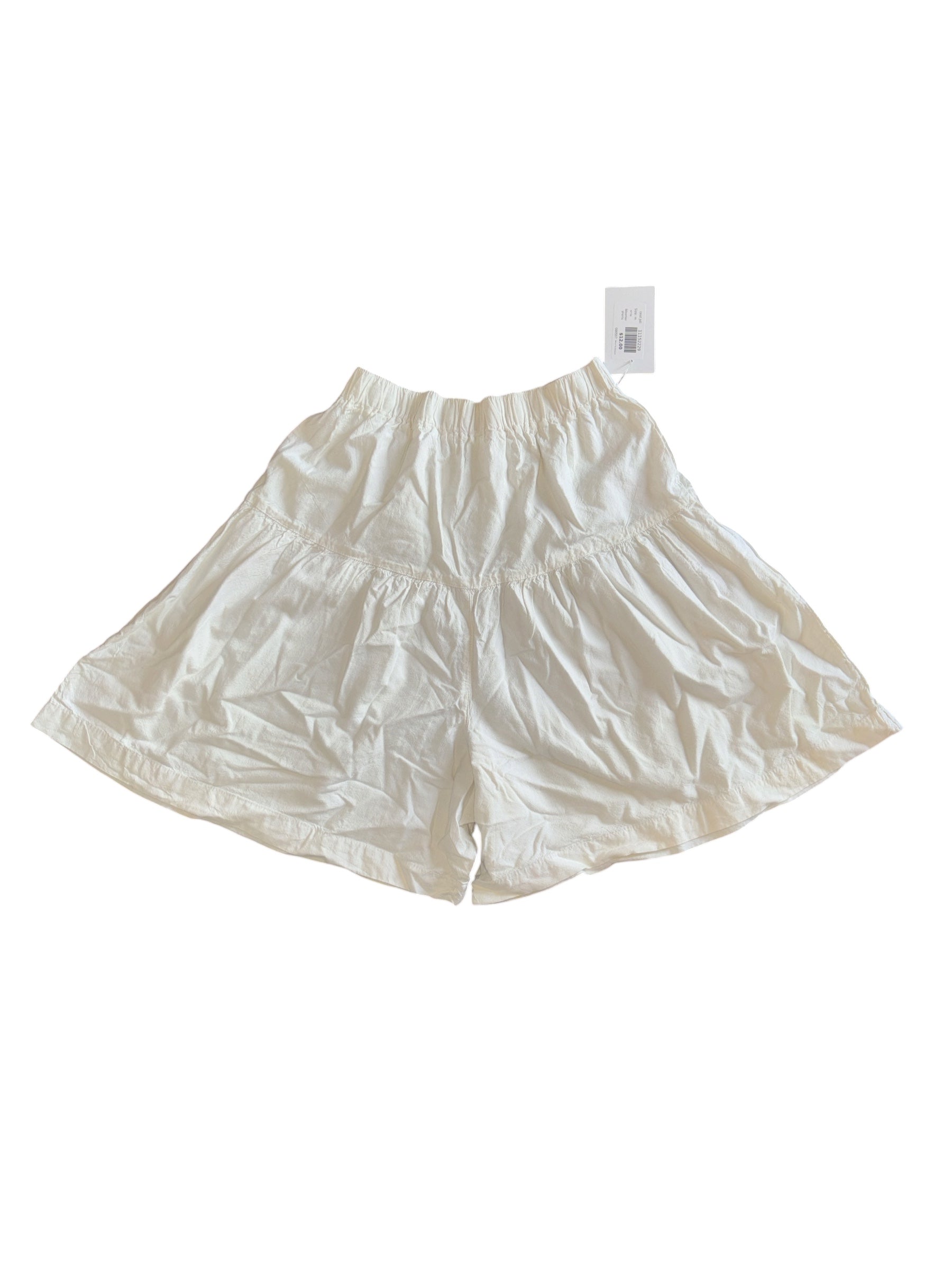 white cest joli bloomer shorts, m