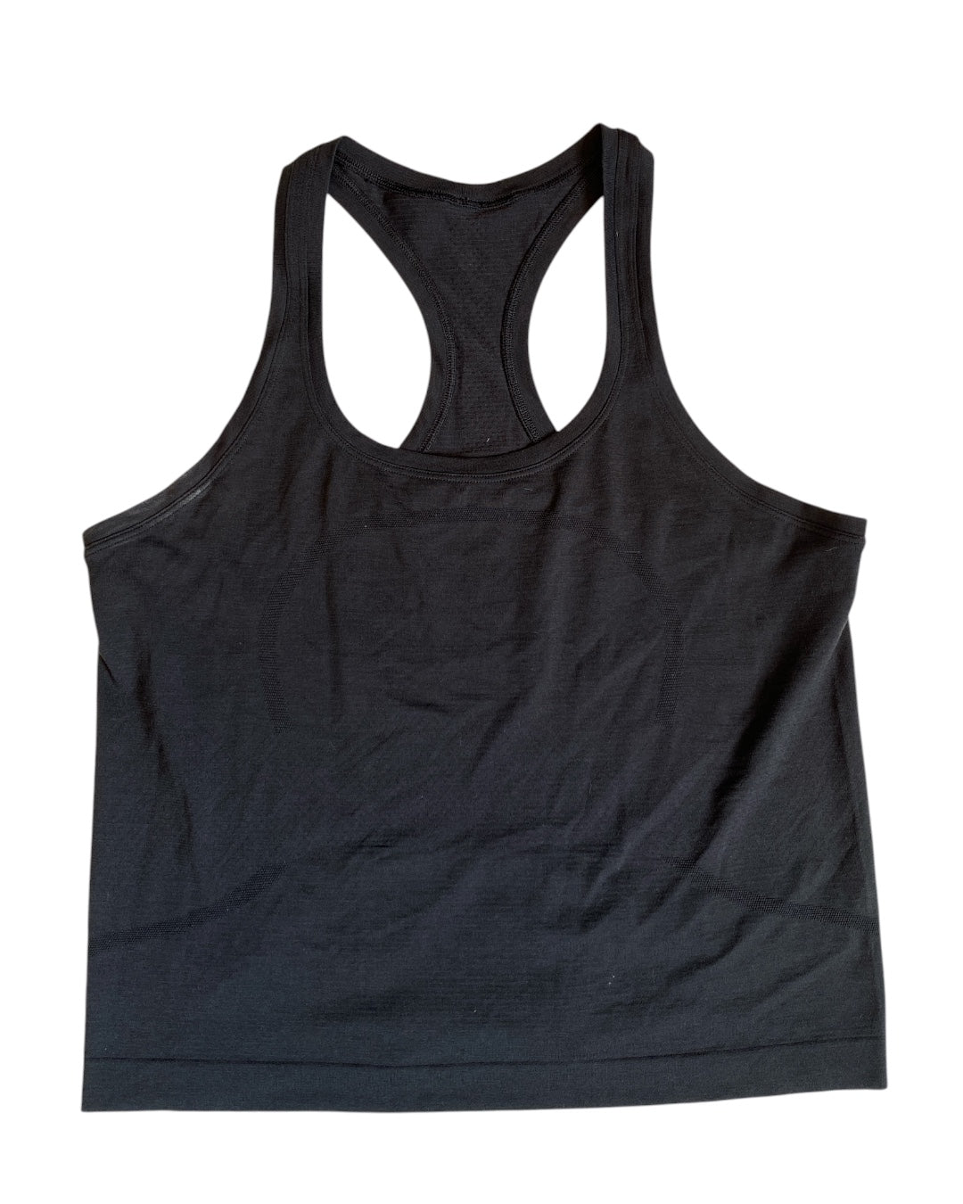 black lululemon athletic tank