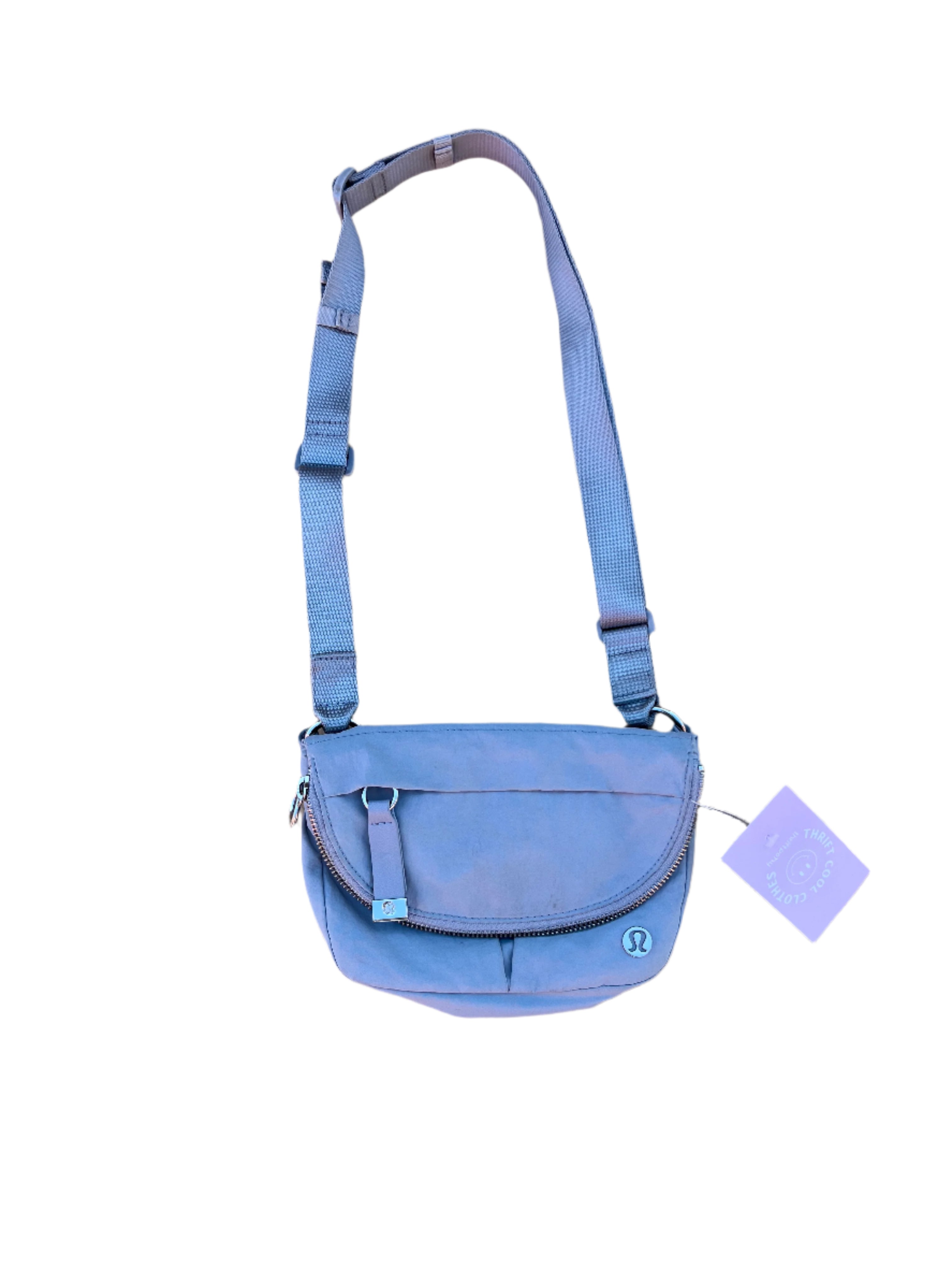 gray lululemon crossbody bag