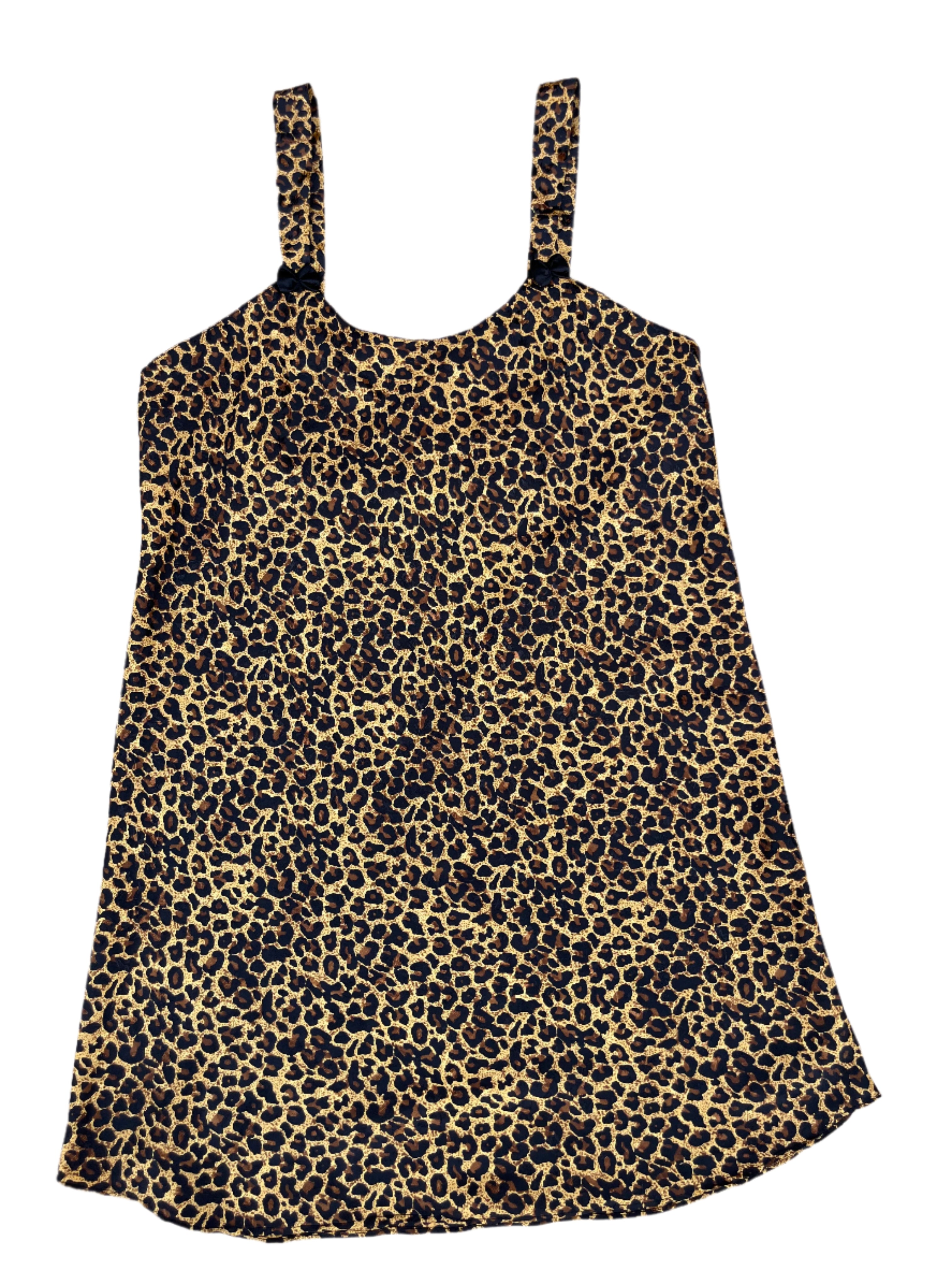 brown  leopard slip, m