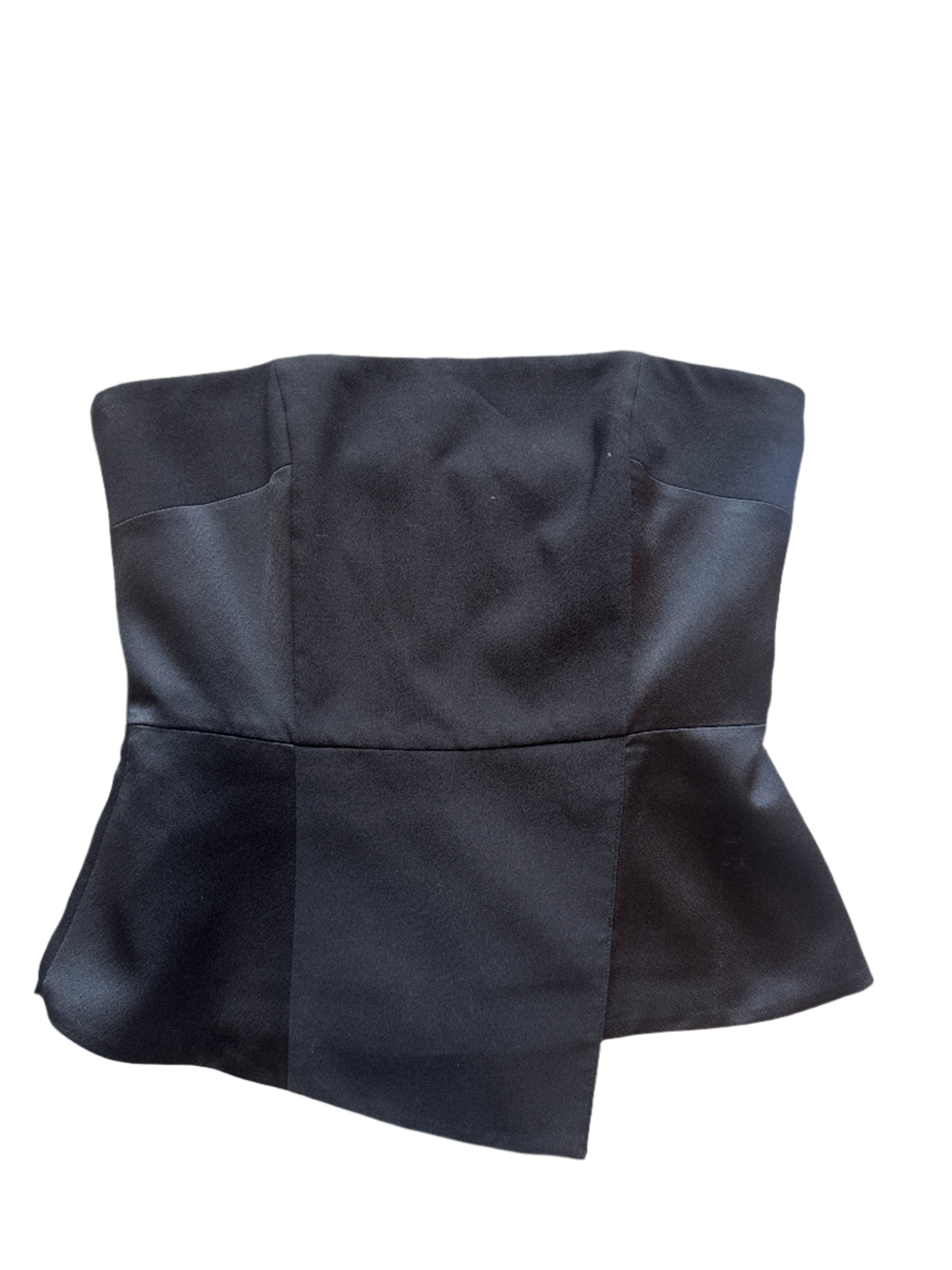 Black white house black market Strapless top, 6