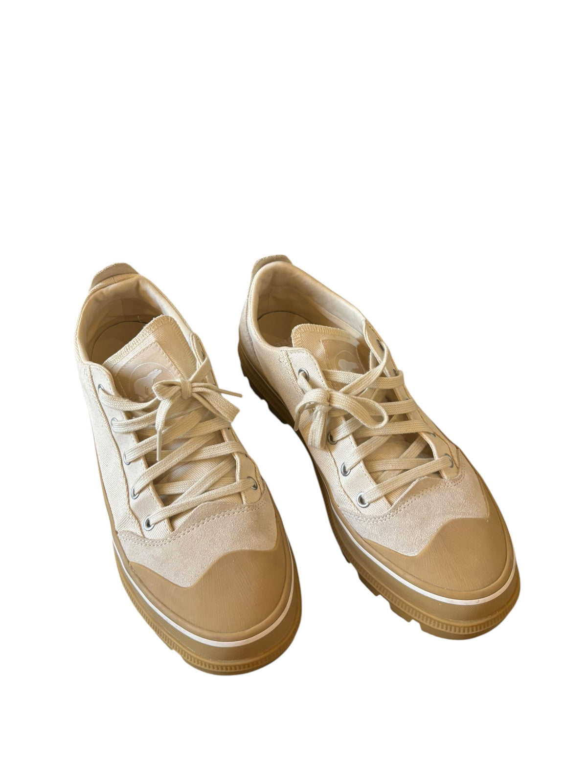 Tan Sorel Sporty canvas sneaker, 10.5