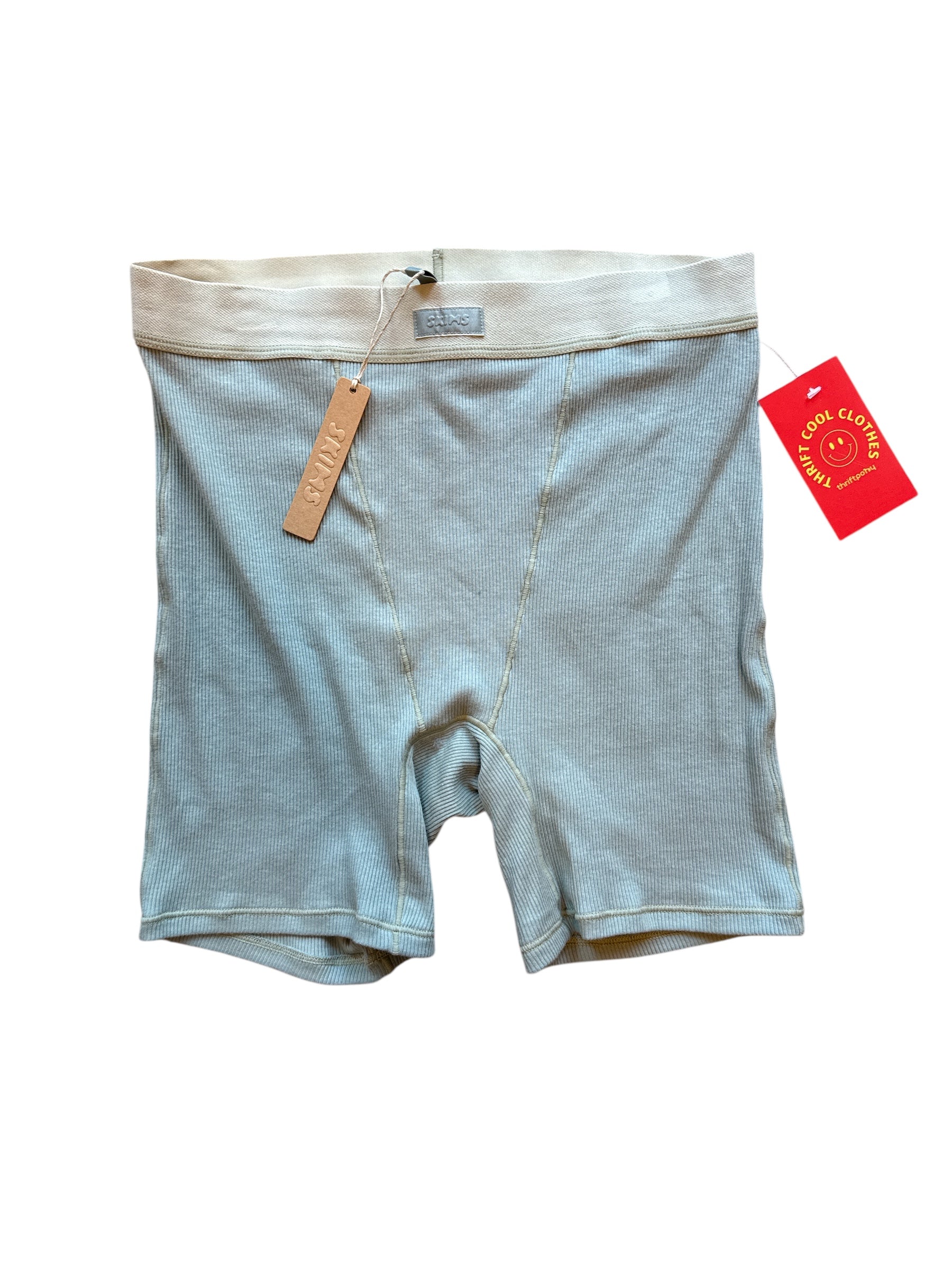 Green Skims Nwt ribbed boxer, M