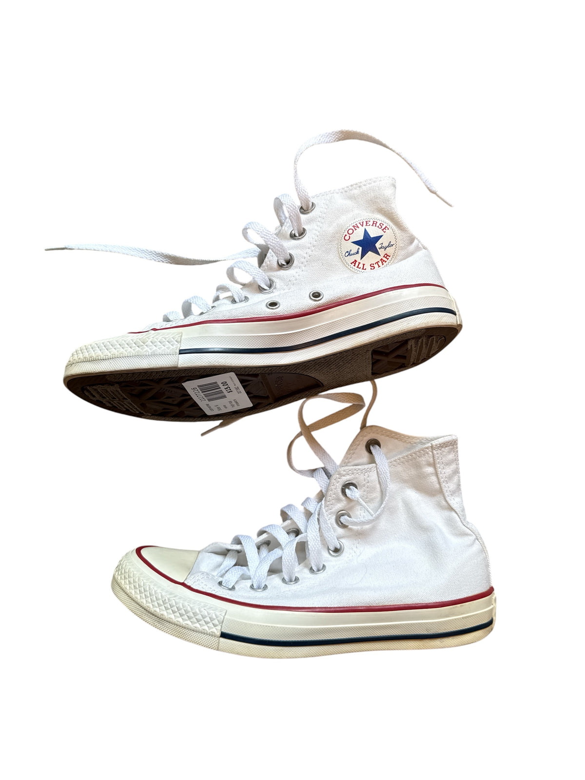 white converse high top sneakers, 6
