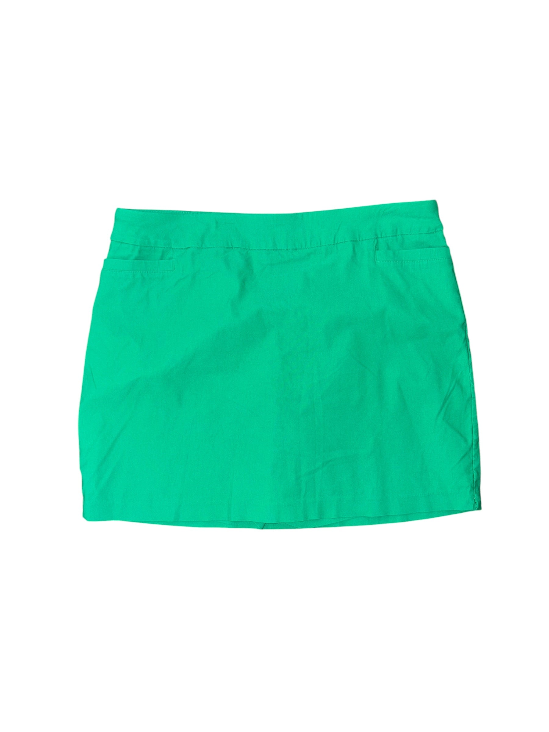 green kim rogers hgh waisted mini skirt, 22