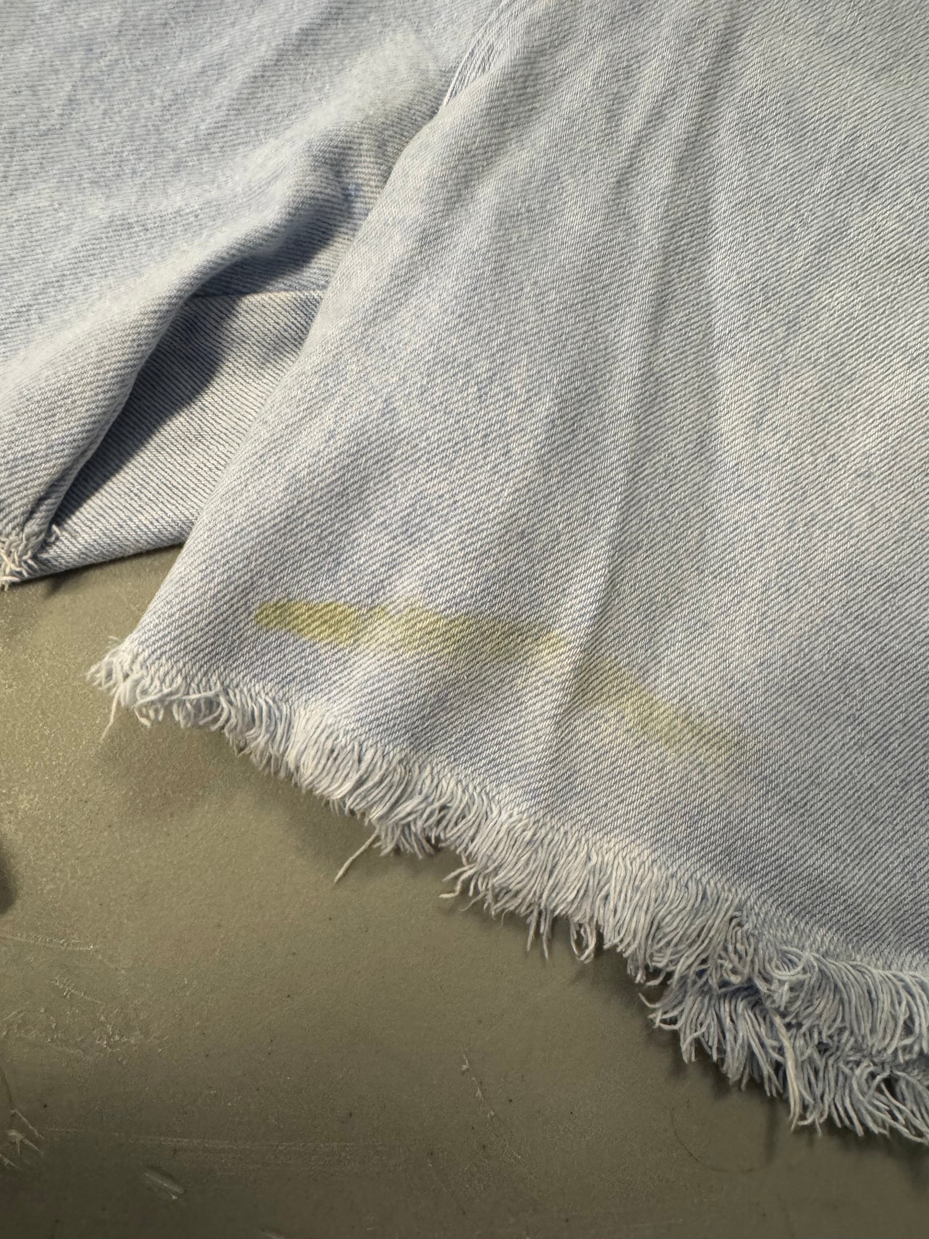 blue lee jean shorts