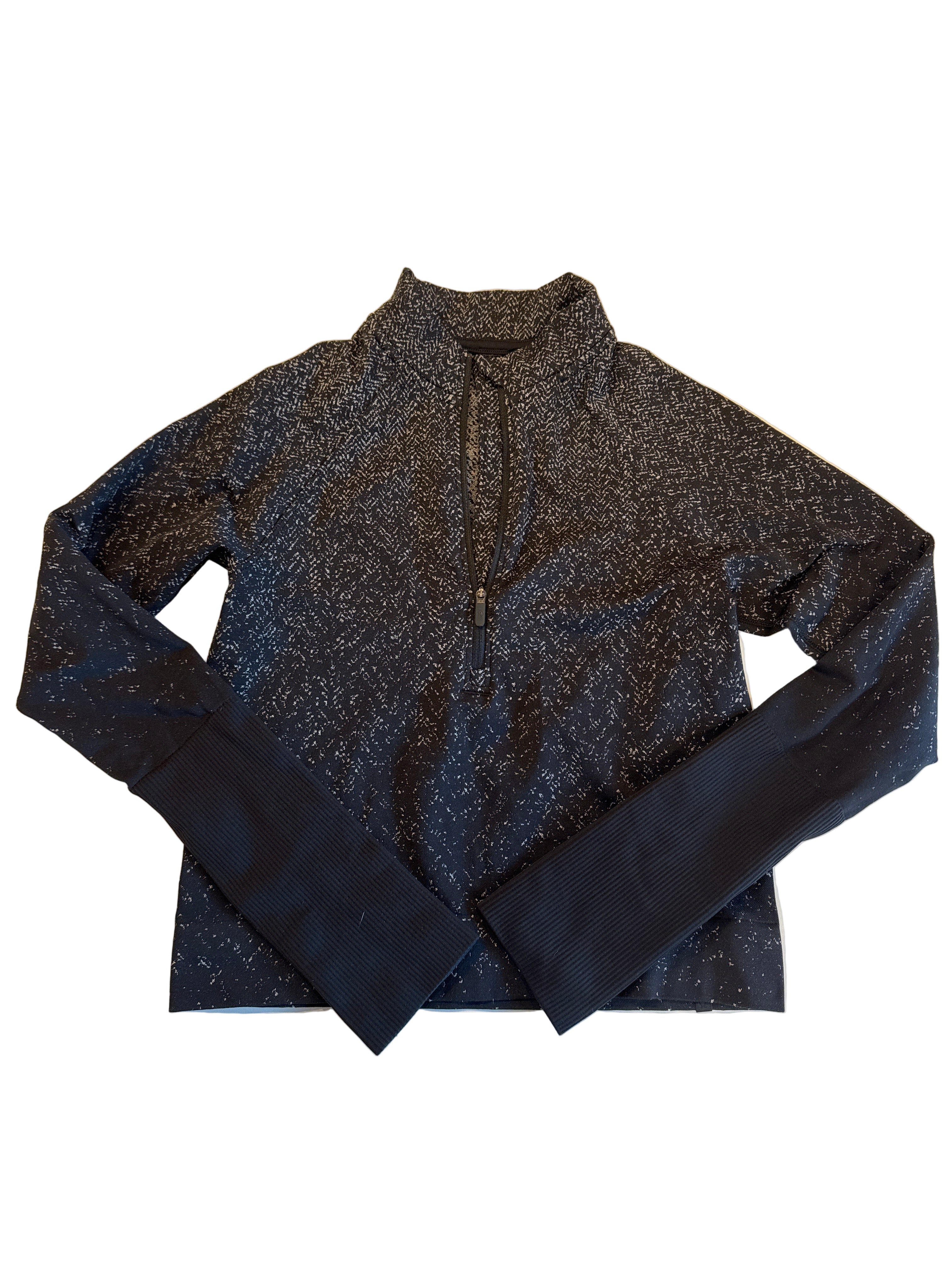 gray lululemon 1/4 zip ls, 4