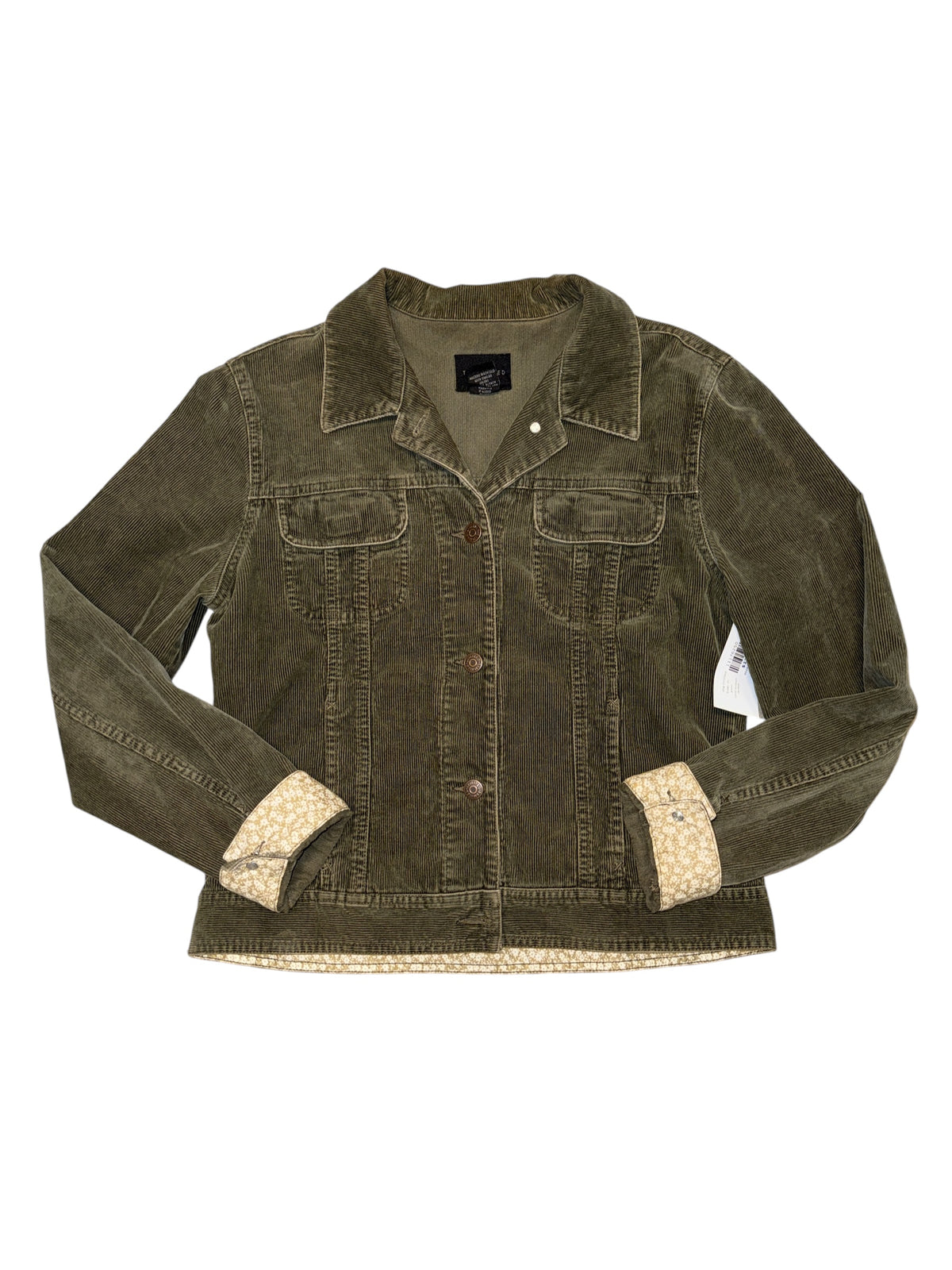 green the limited cord button jacket, m