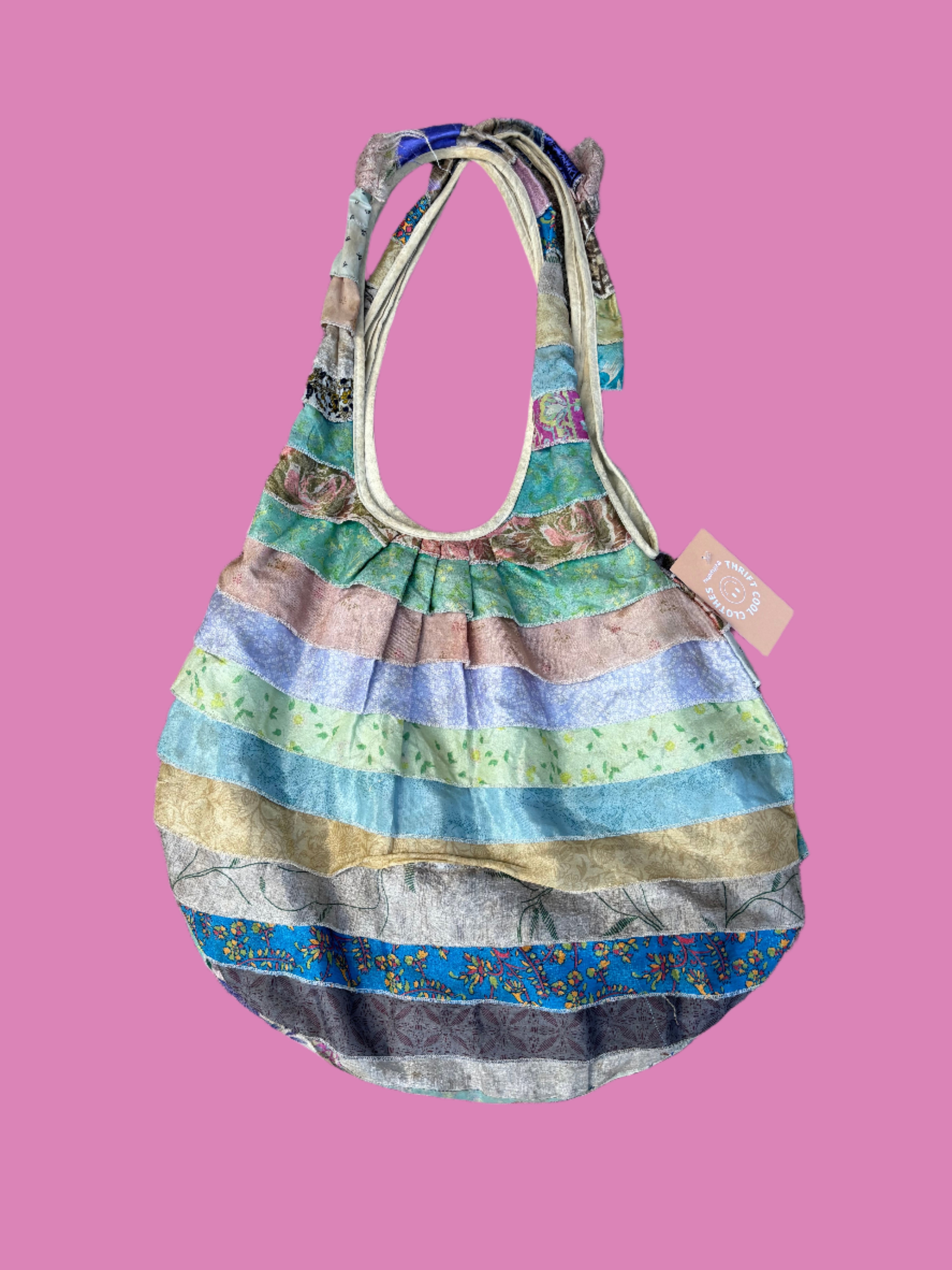 scrap ruffle bag