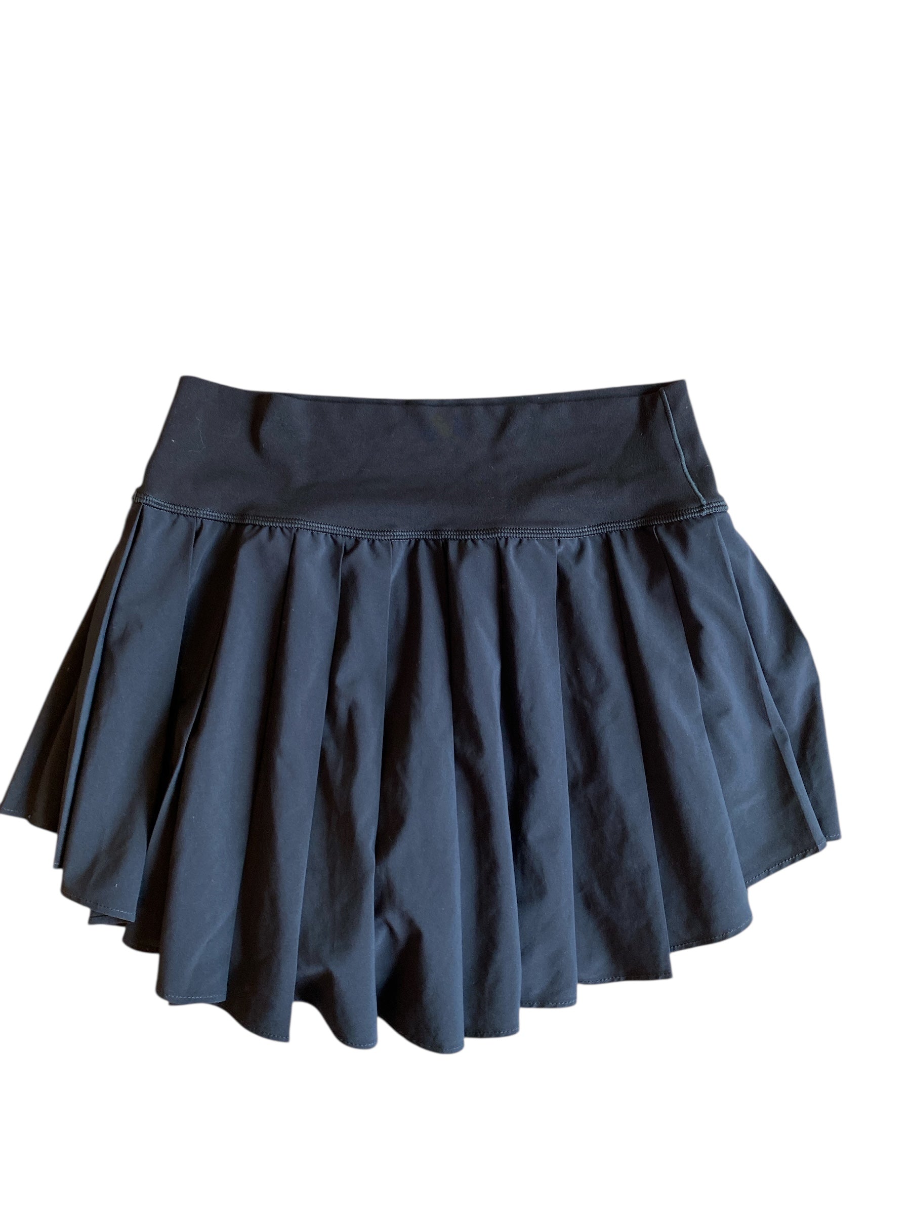 Black Aerie Pleated active skort, M