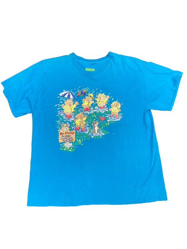 Blue  Bears splashing tee, 2xl