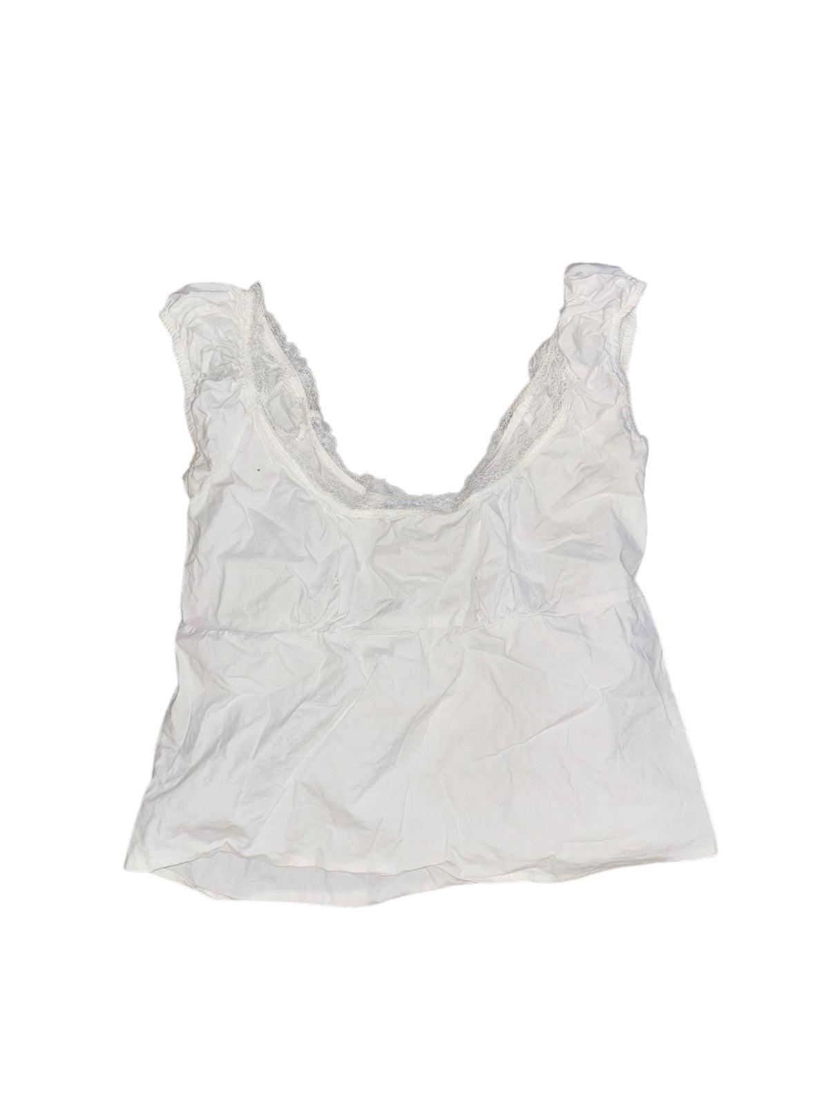 white brandy melville babydoll tee