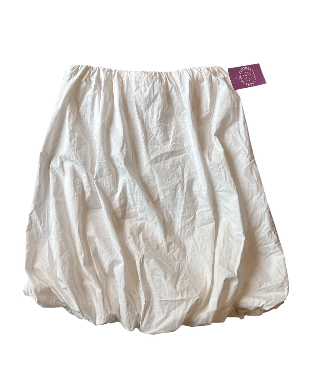 White Show me your mumu Bubble midi skirt, S