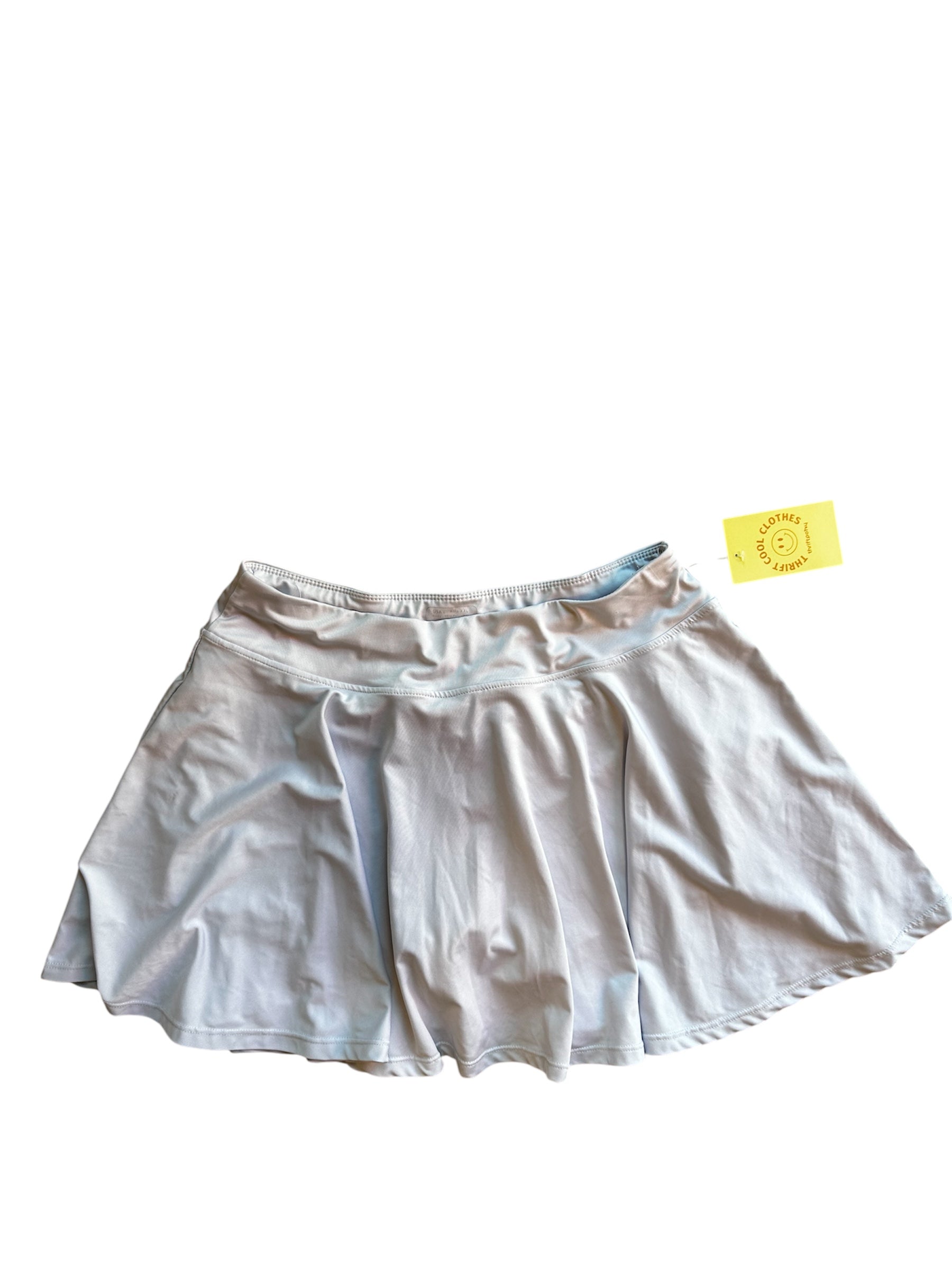gray  athletic skort, L