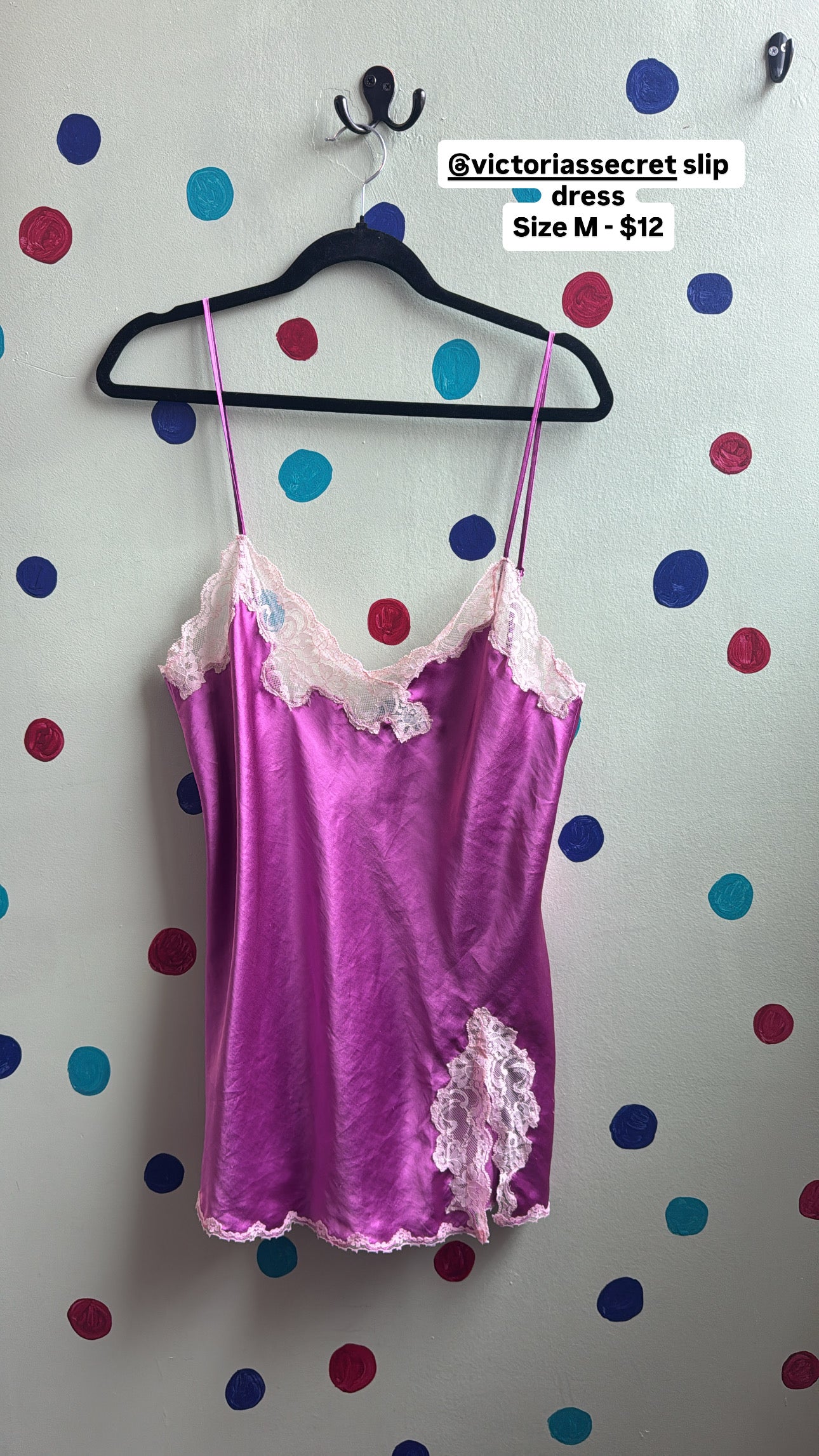 Purple Victoria’s secret Silky slip, M