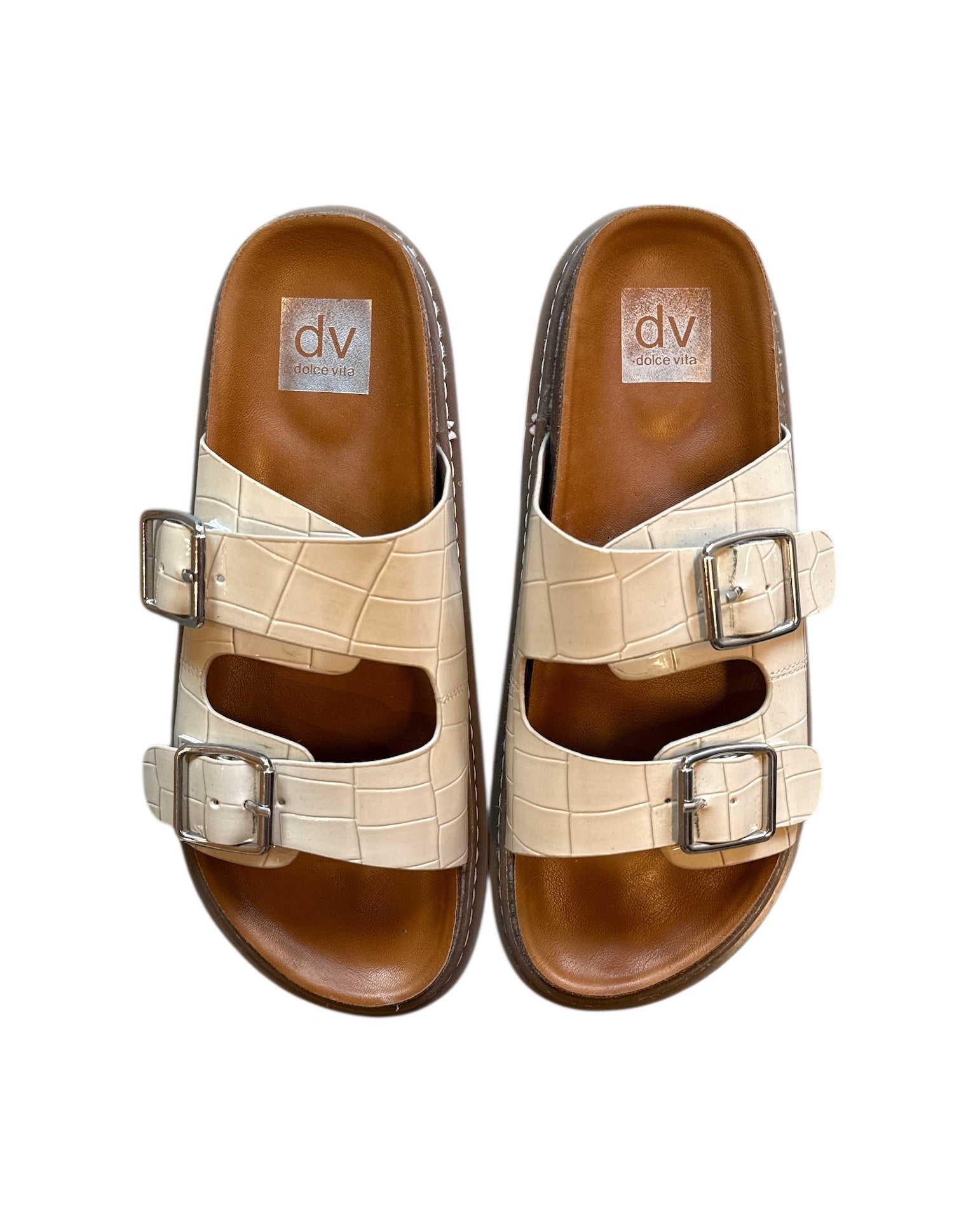 cream dolce vita sandals, 9