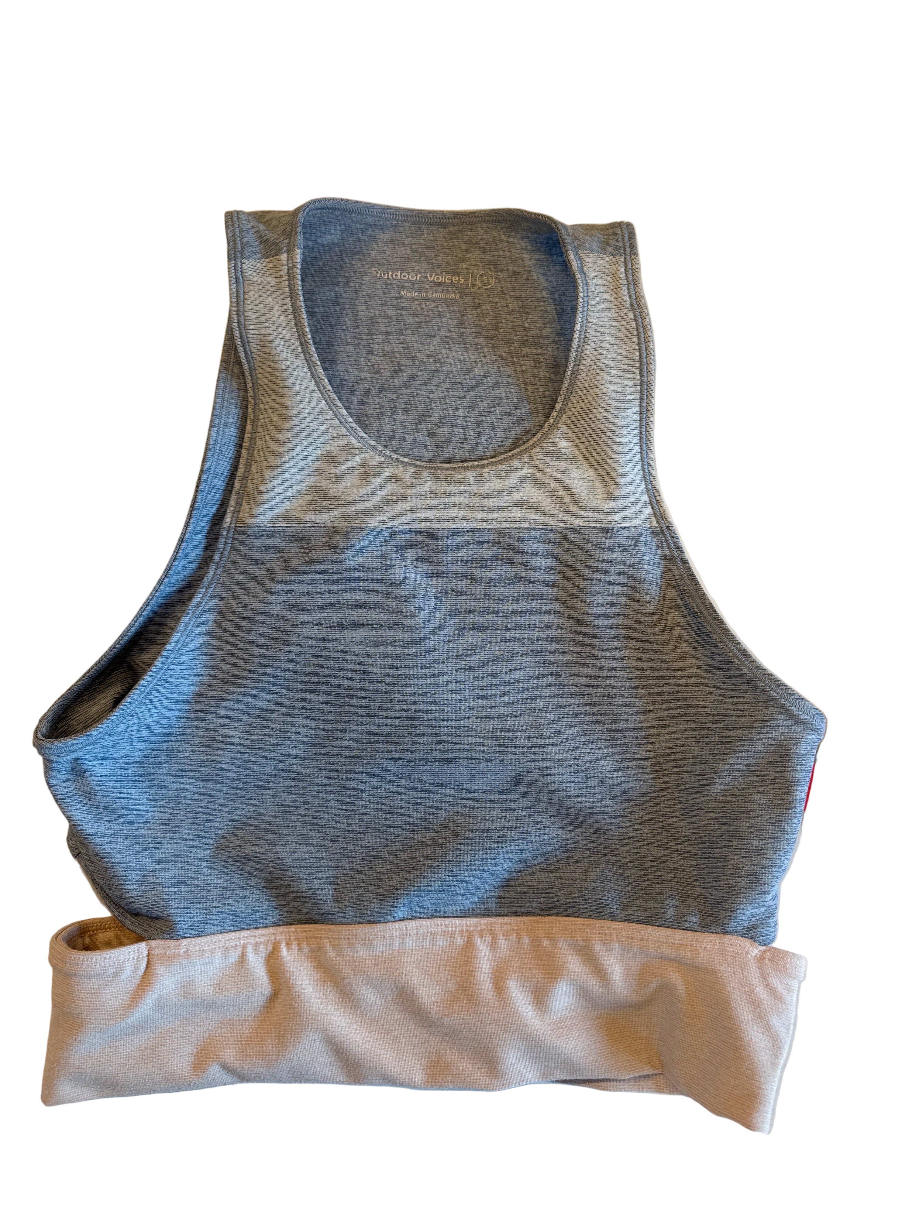 gray pink Outdoor voices Athletic top, s