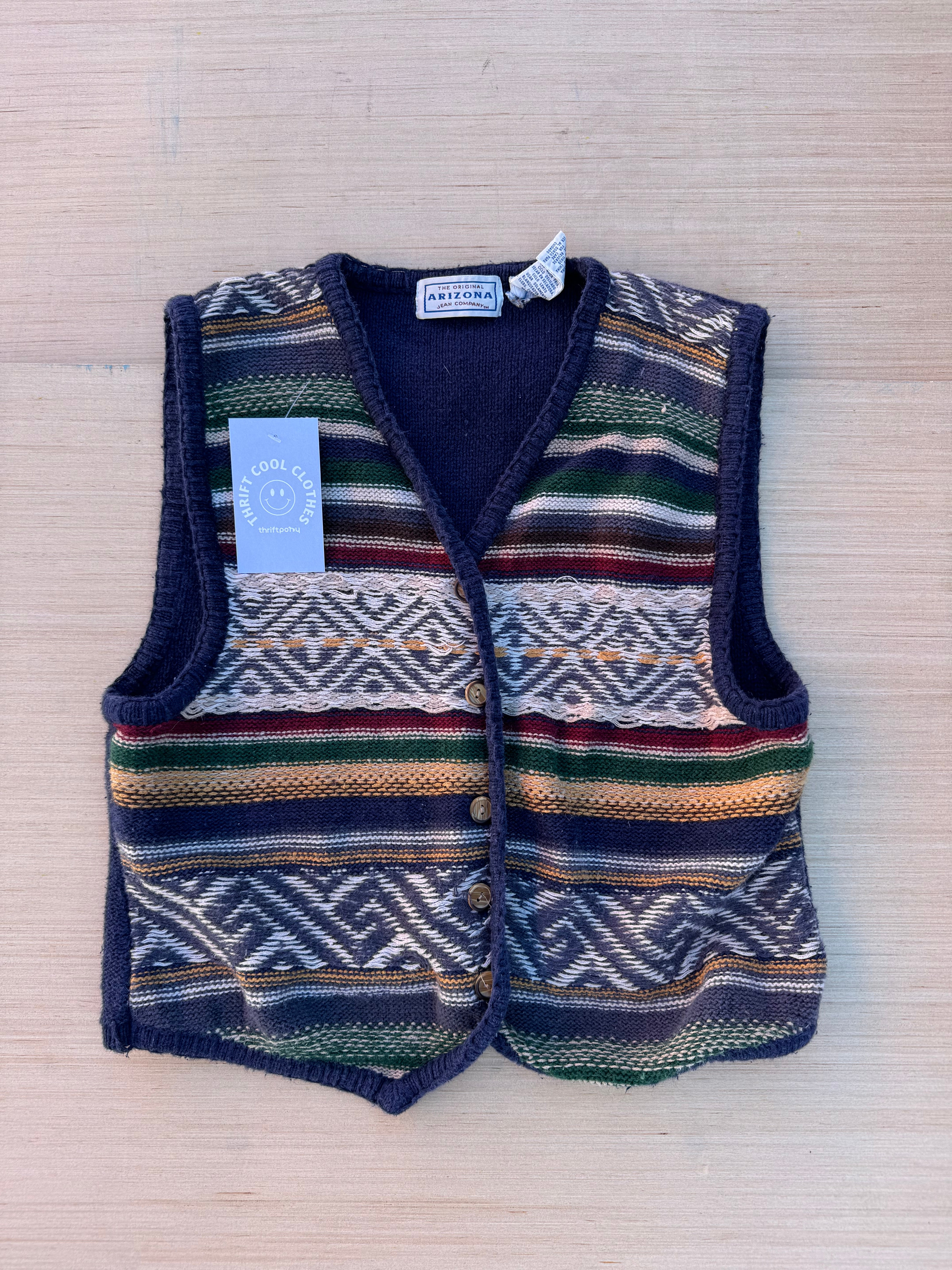 multi arizona Sweater vest, m
