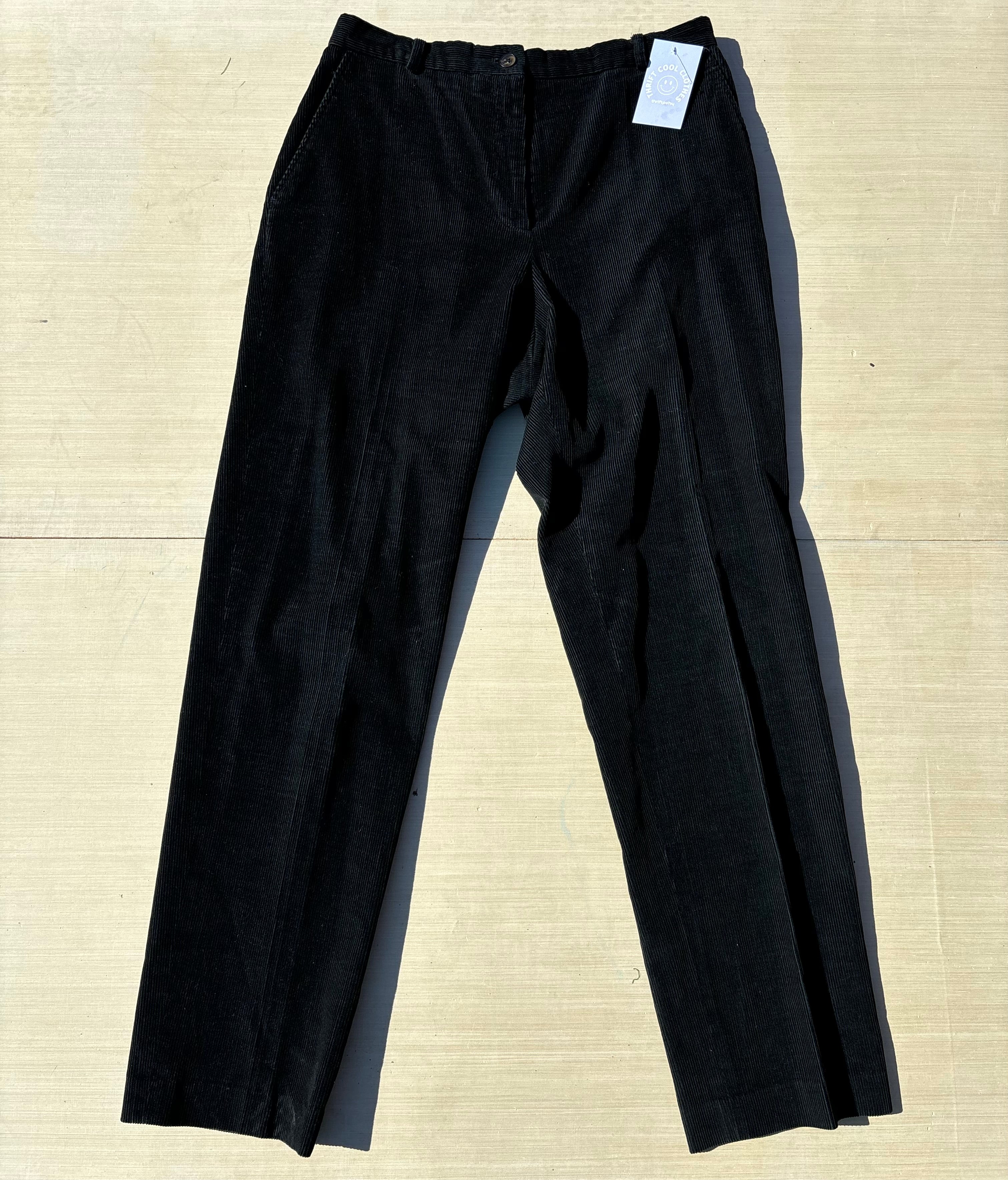 black brooks brothers cord pants, 14