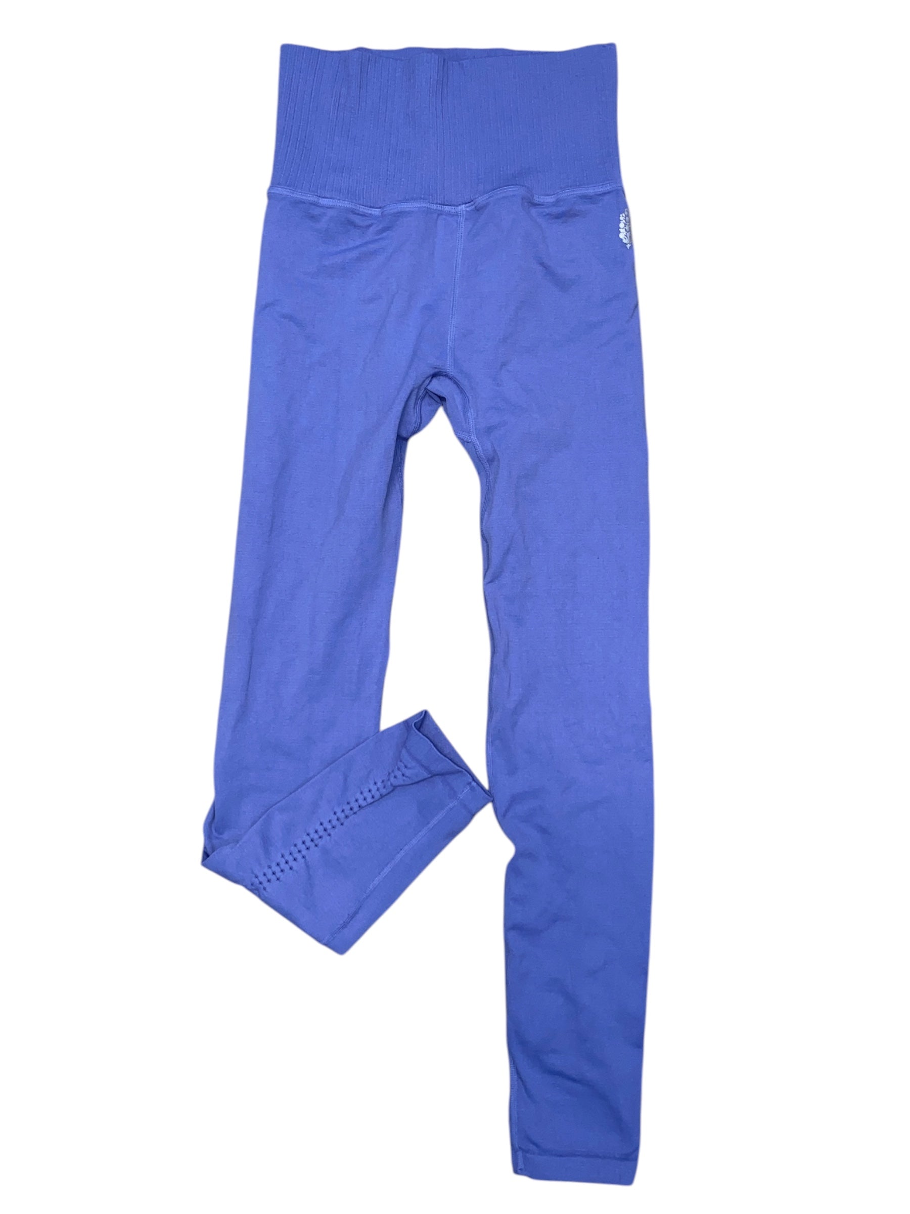 periwinkle free people workout leggings, XS/S