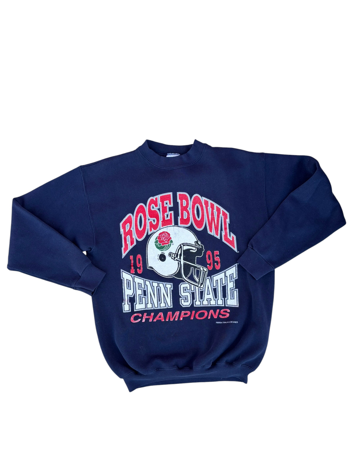 blue tultex 1995 rose bowl crew, M