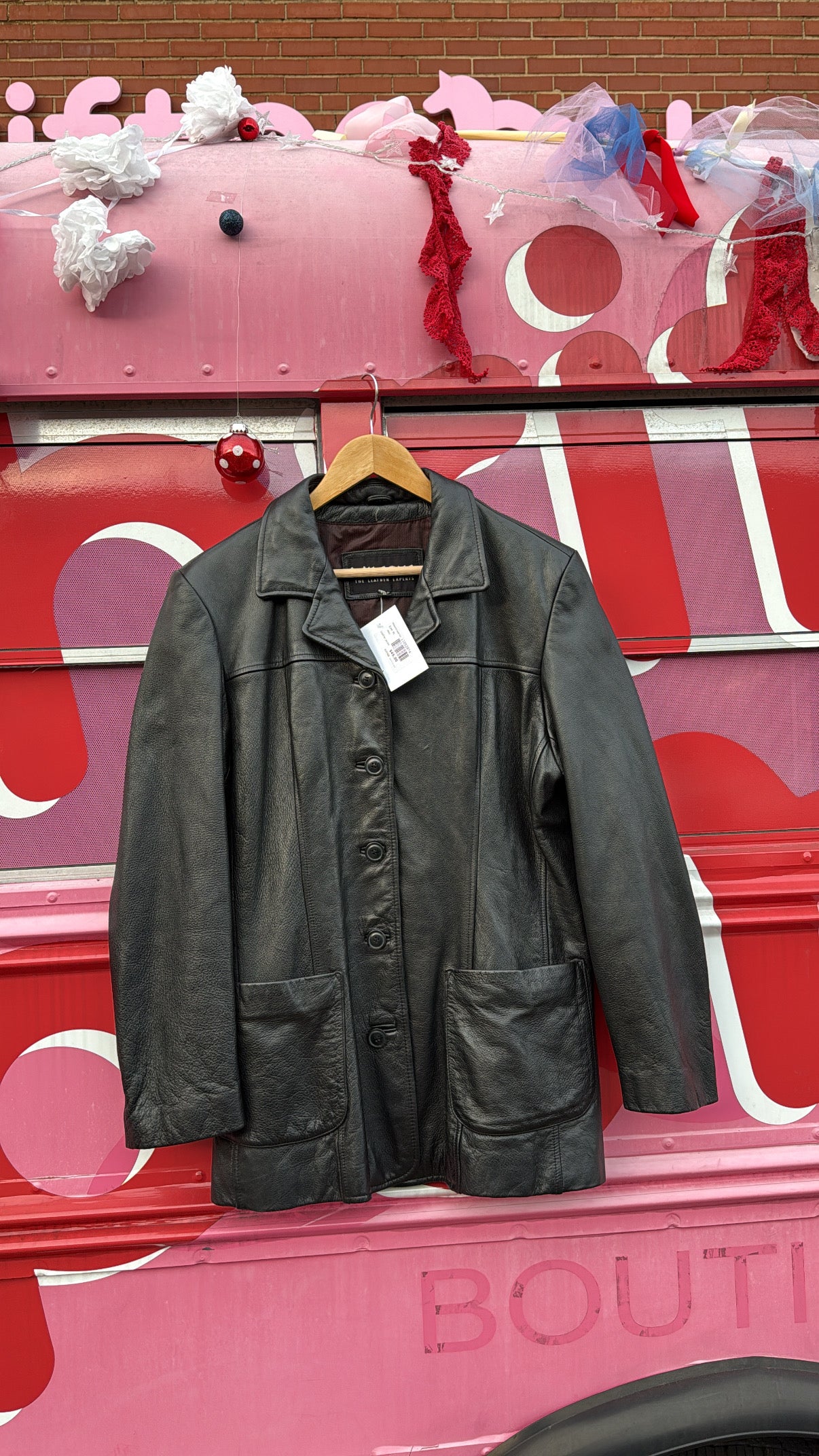 black Wilsons leather Leather jacket, XL