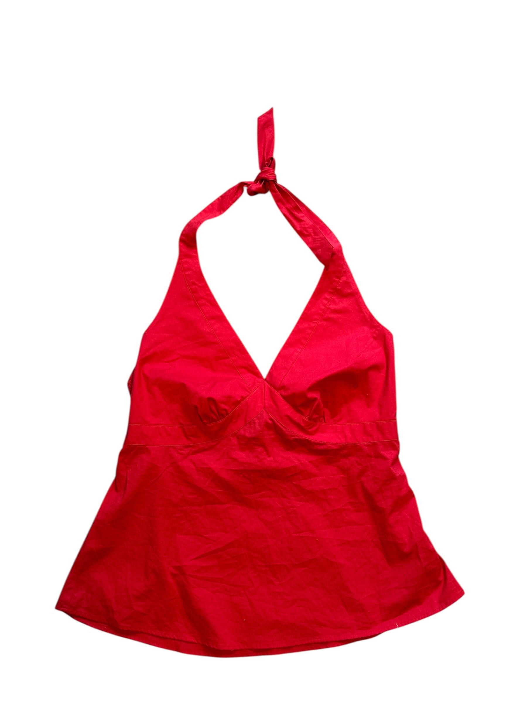 red torrid deadstock halter top, 1x