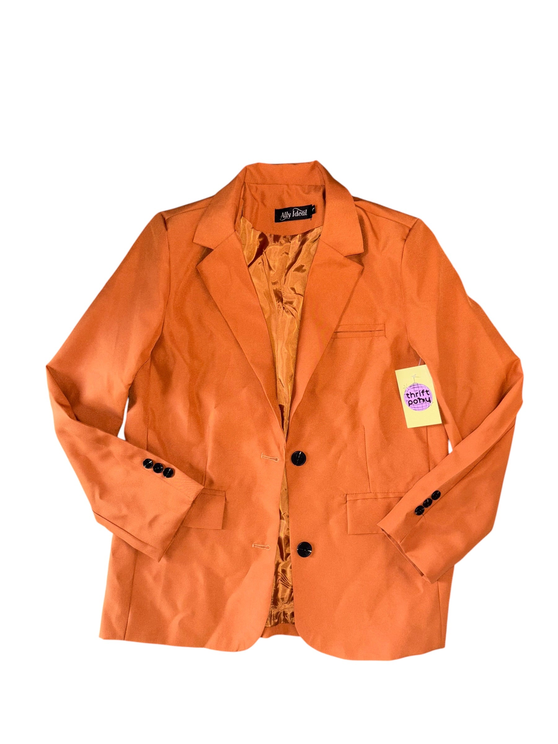Orange Ally Ideal blazer, L