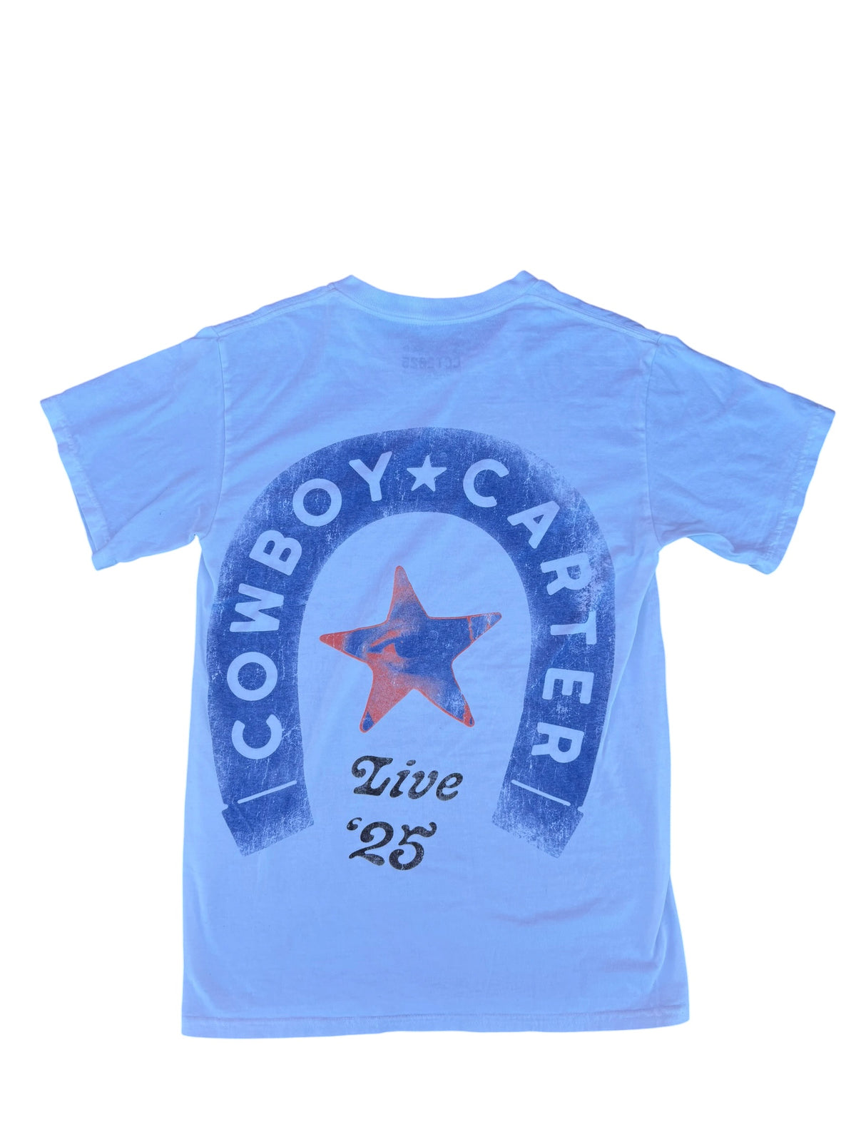 white multi cct2025 beyonce official tour merch, s