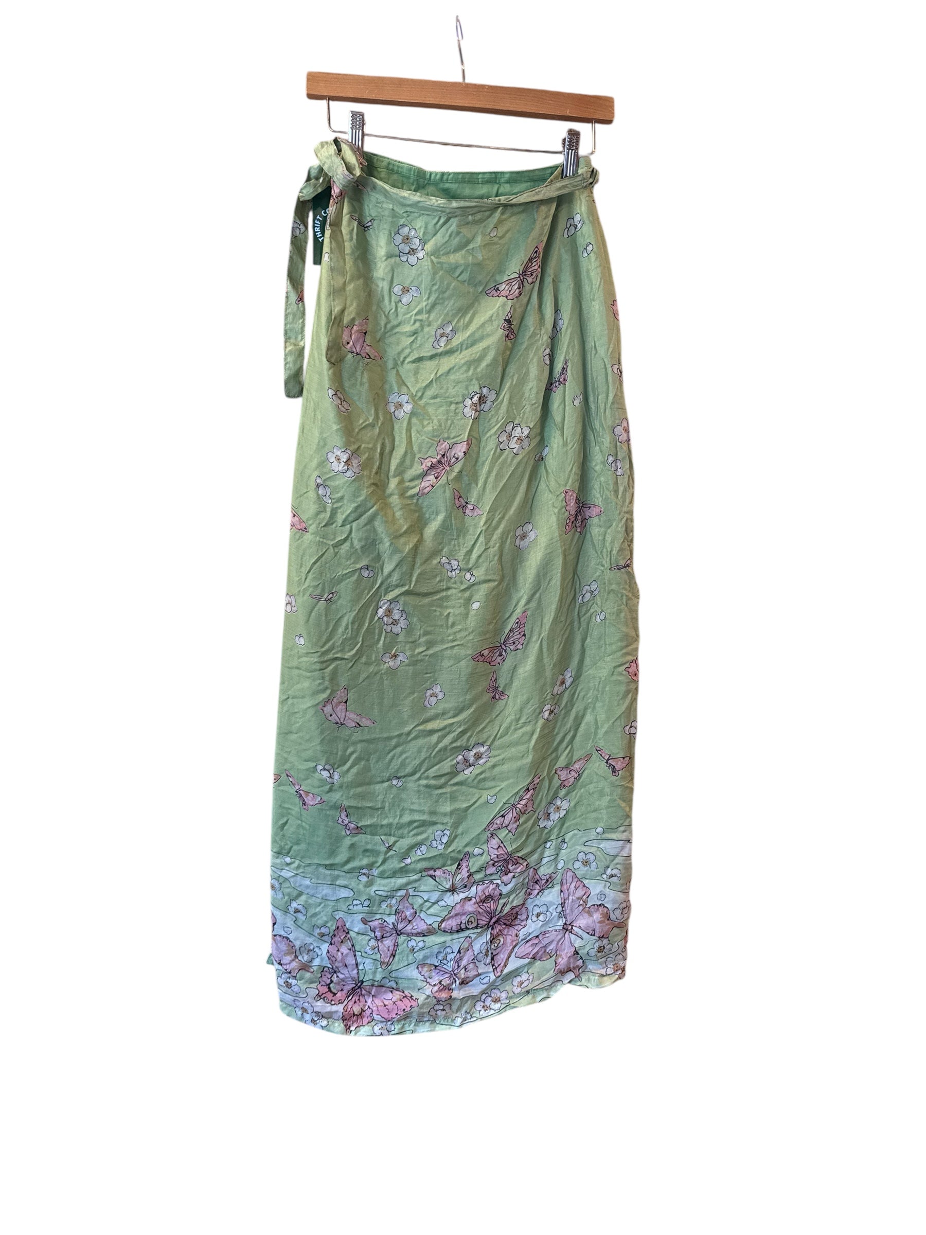 Green April cornell Butterfly skirt, M