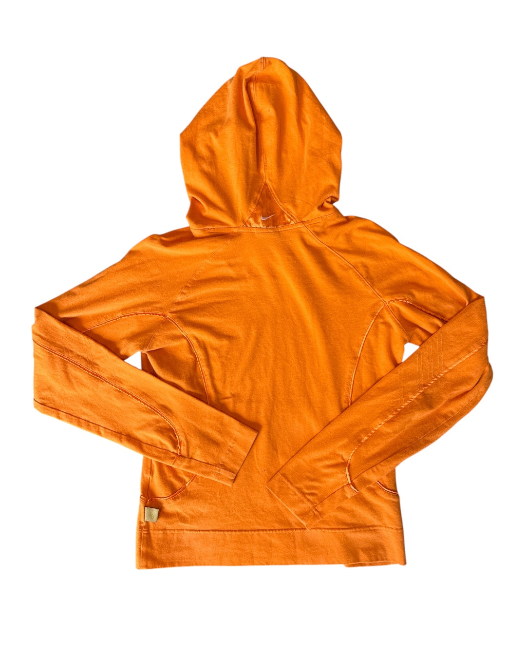 Orange Nike Athletic hoodie, M