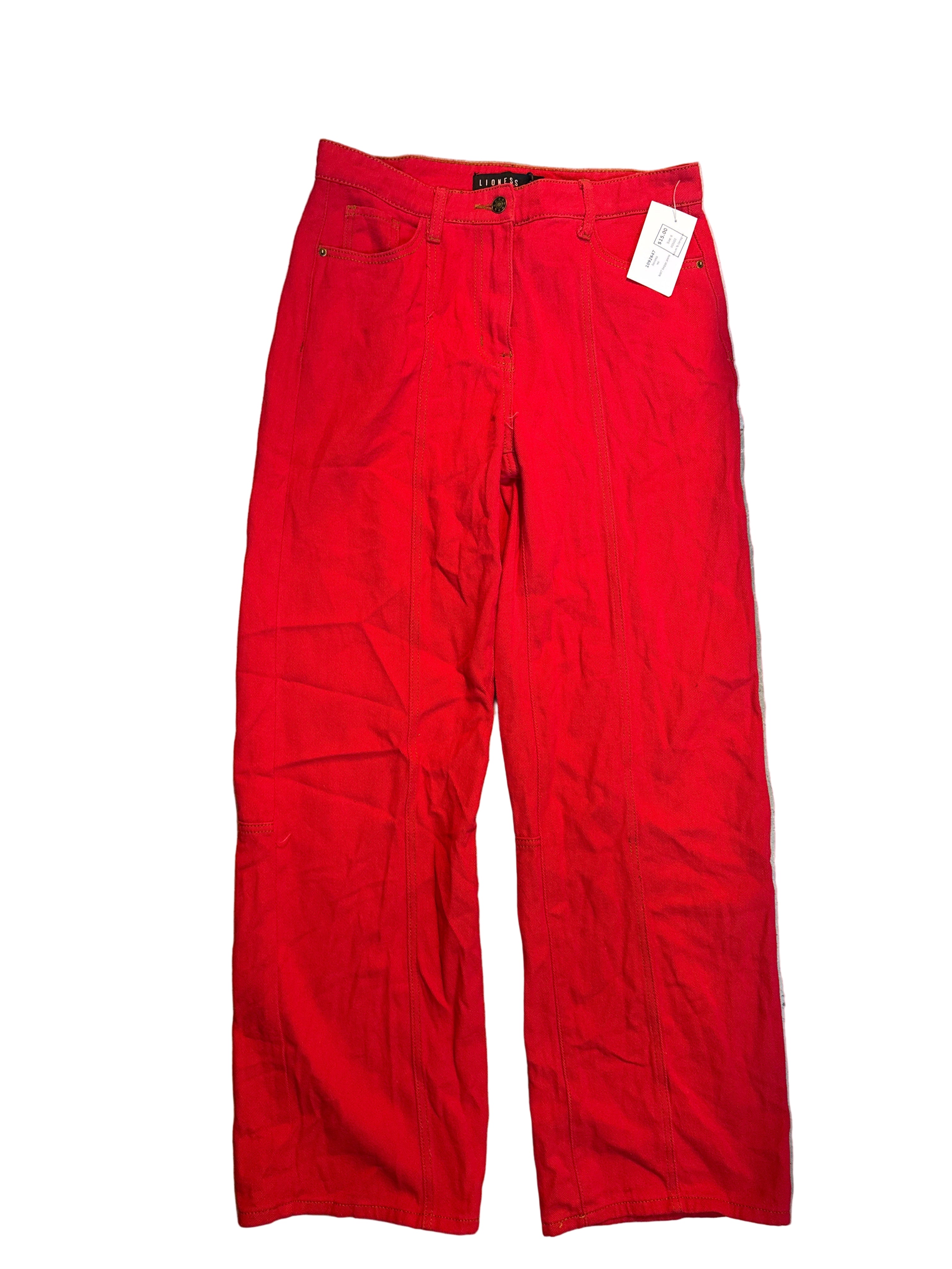 red lioness NWT halter top, s