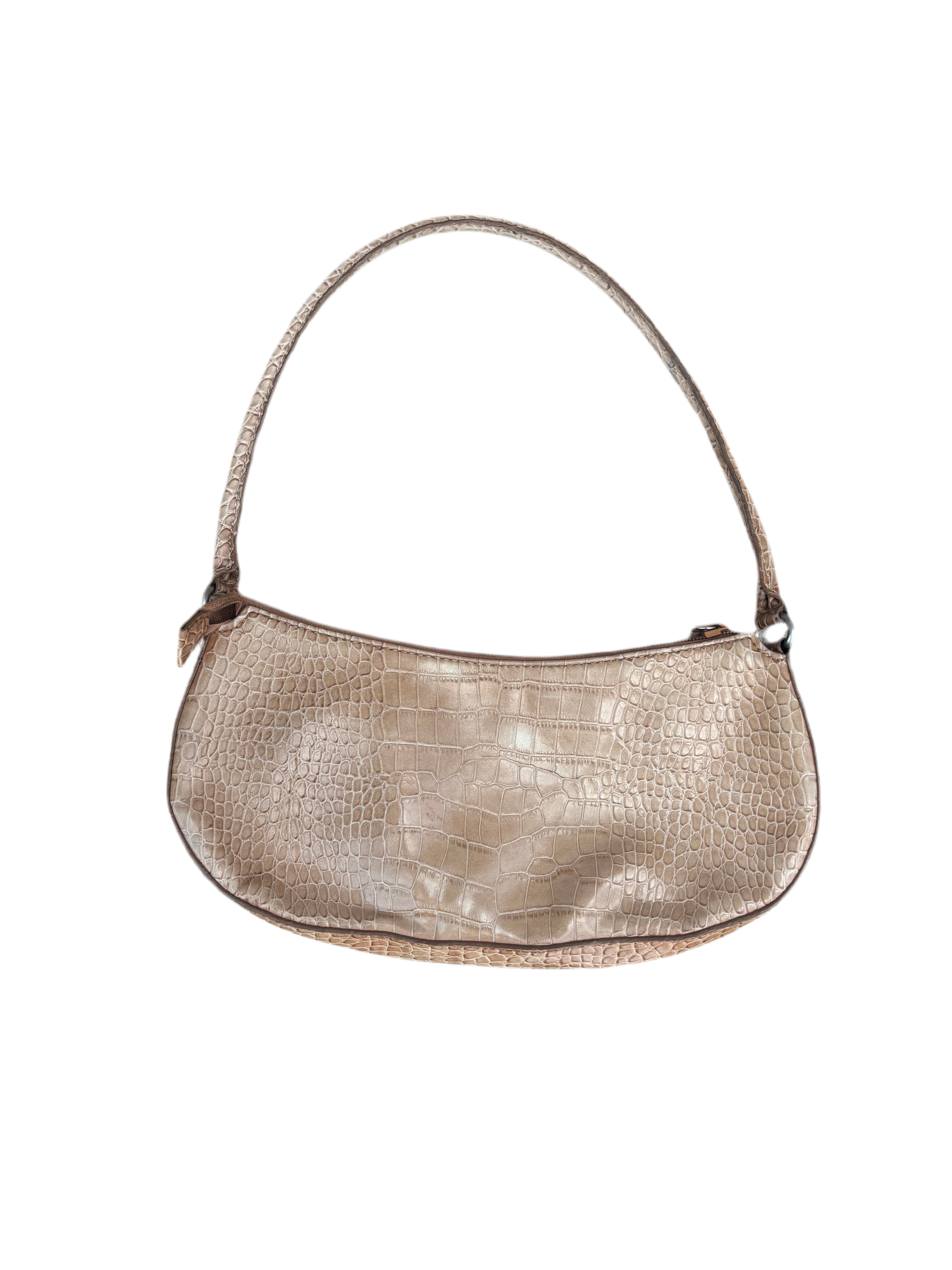 snakeskin mini bag