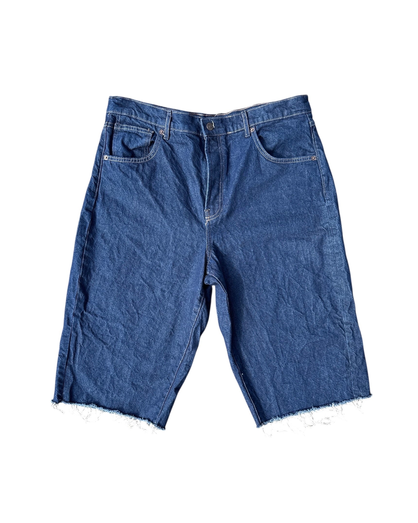 dark blue we the free cutoff capris, 33